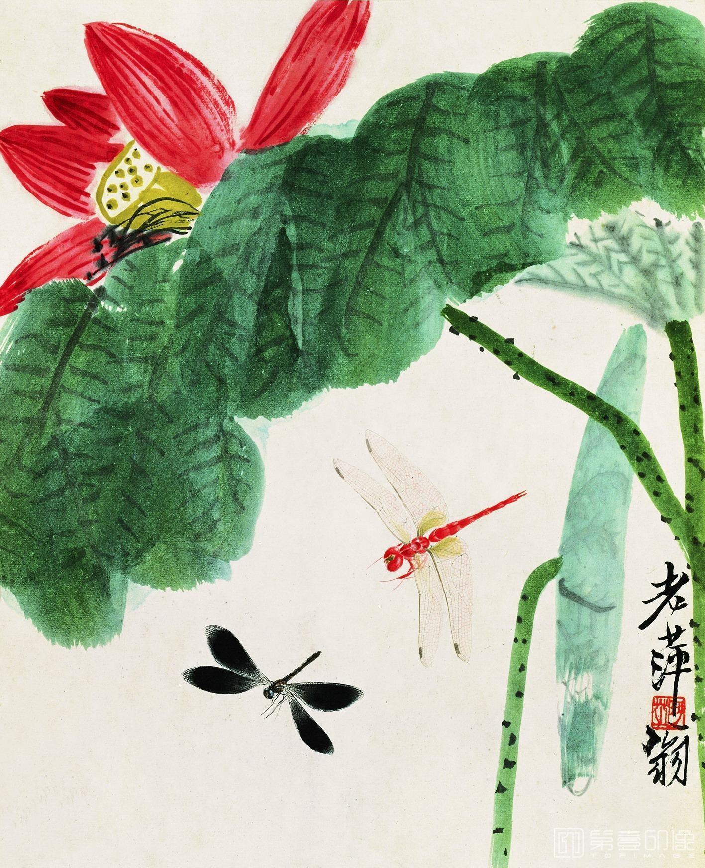 水彩画-