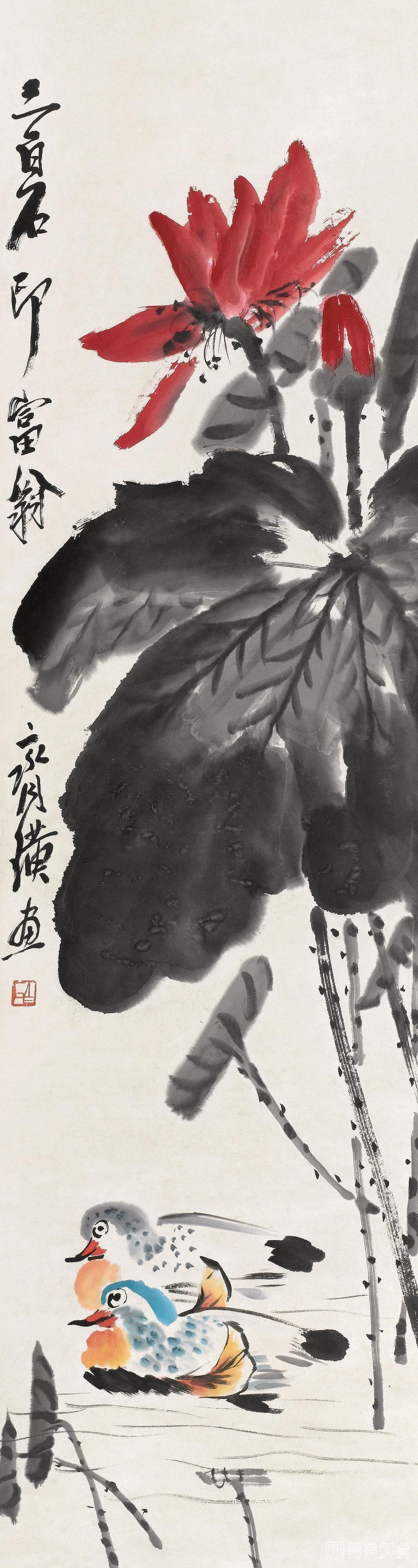 水彩画-