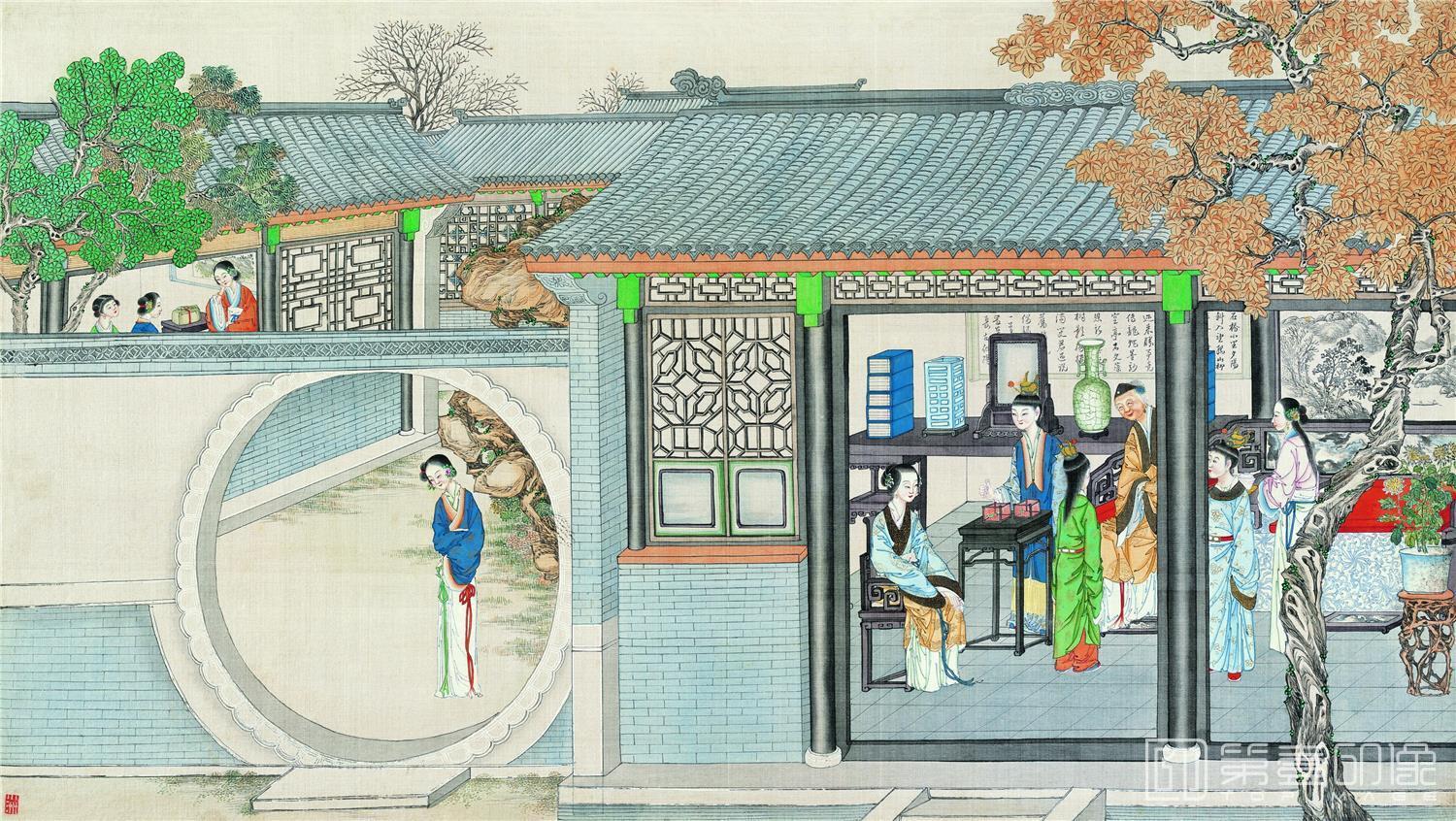 国画-红楼梦028