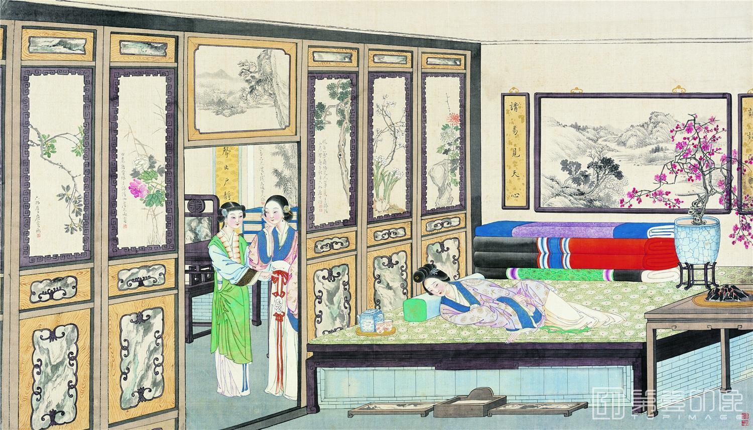 国画-红楼梦029