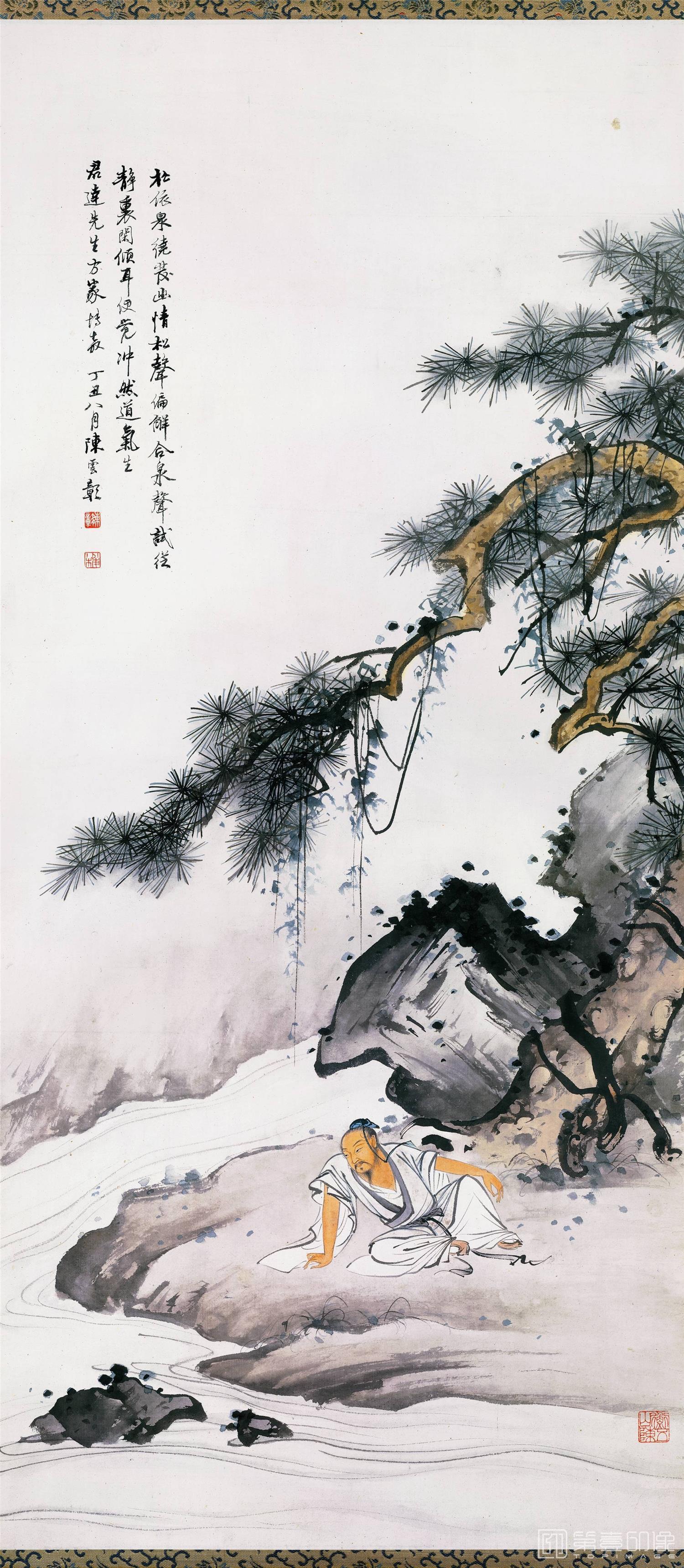 国画-人物图