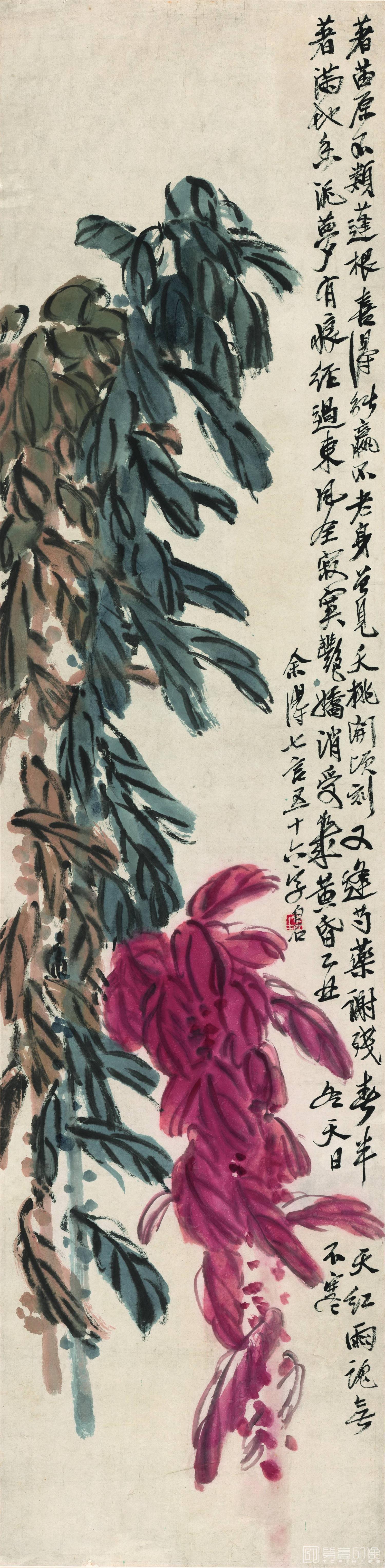国画-老少年图-002