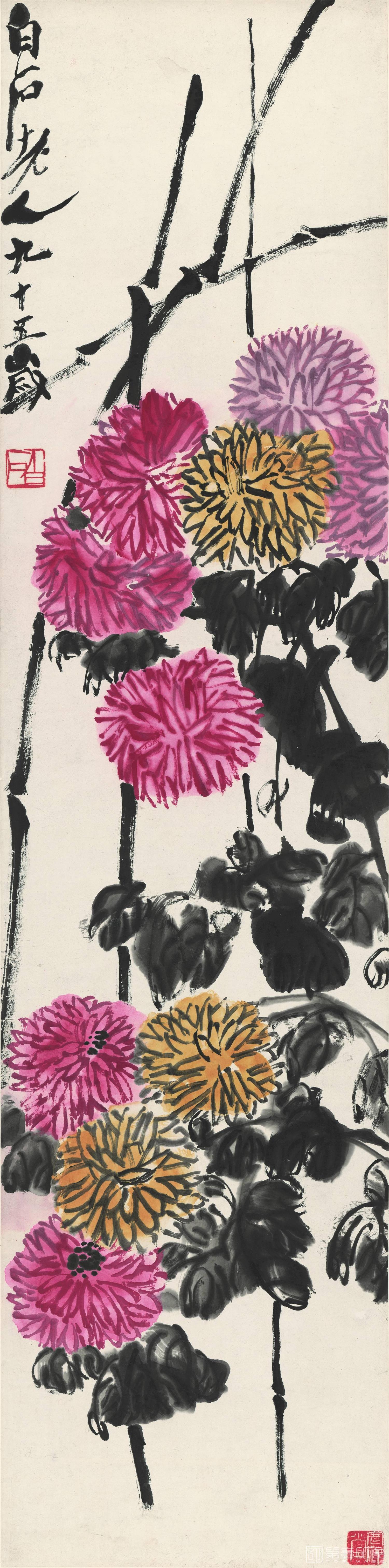国画-菊花-001