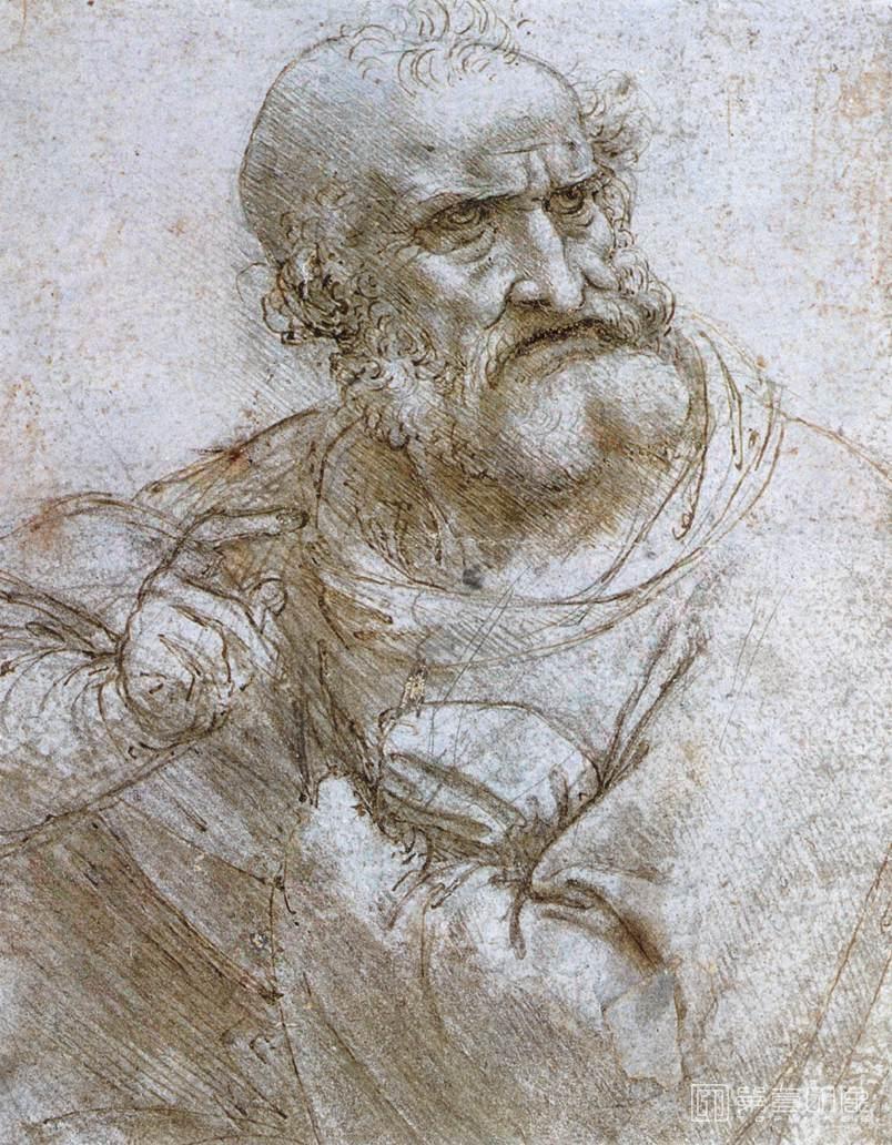 油画-[意大利]莱昂纳多·达·芬奇 (Leonardo da Vinci)作品集-0177