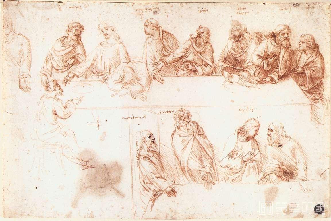 油画-[意大利]莱昂纳多·达·芬奇 (Leonardo da Vinci)作品集-0185