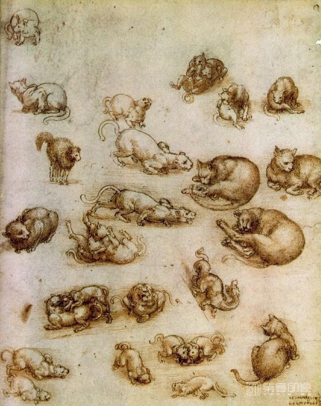 油画-[意大利]莱昂纳多·达·芬奇 (Leonardo da Vinci)作品集-0197