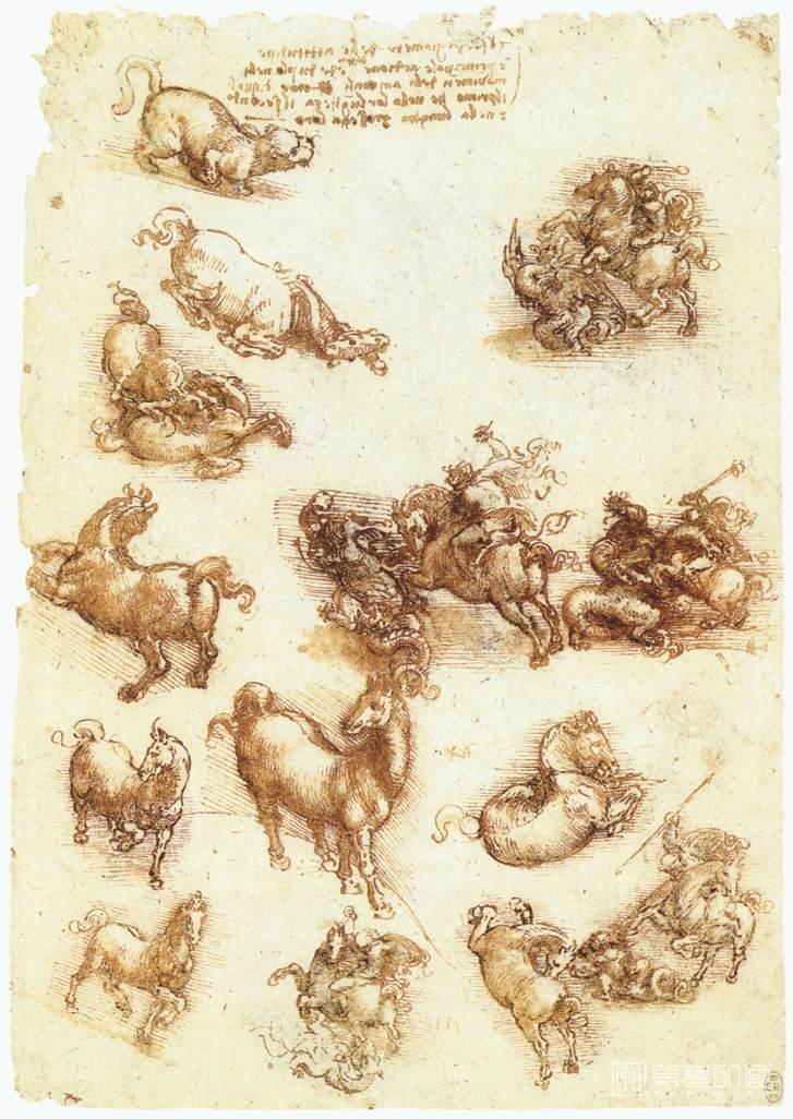 油画-[意大利]莱昂纳多·达·芬奇 (Leonardo da Vinci)作品集-0201