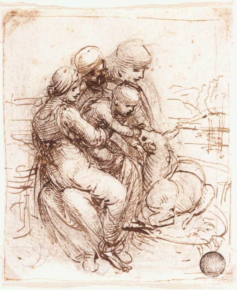 油画-[意大利]莱昂纳多·达·芬奇 (Leonardo da Vinci)作品集-0203