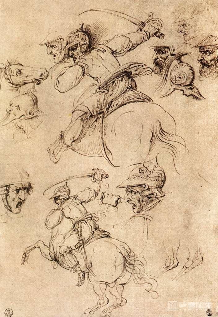 油画-[意大利]莱昂纳多·达·芬奇 (Leonardo da Vinci)作品集-0215