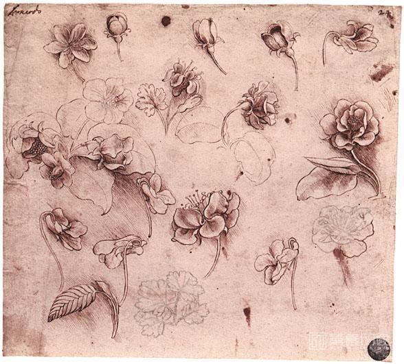 油画-[意大利]莱昂纳多·达·芬奇 (Leonardo da Vinci)作品集-0218