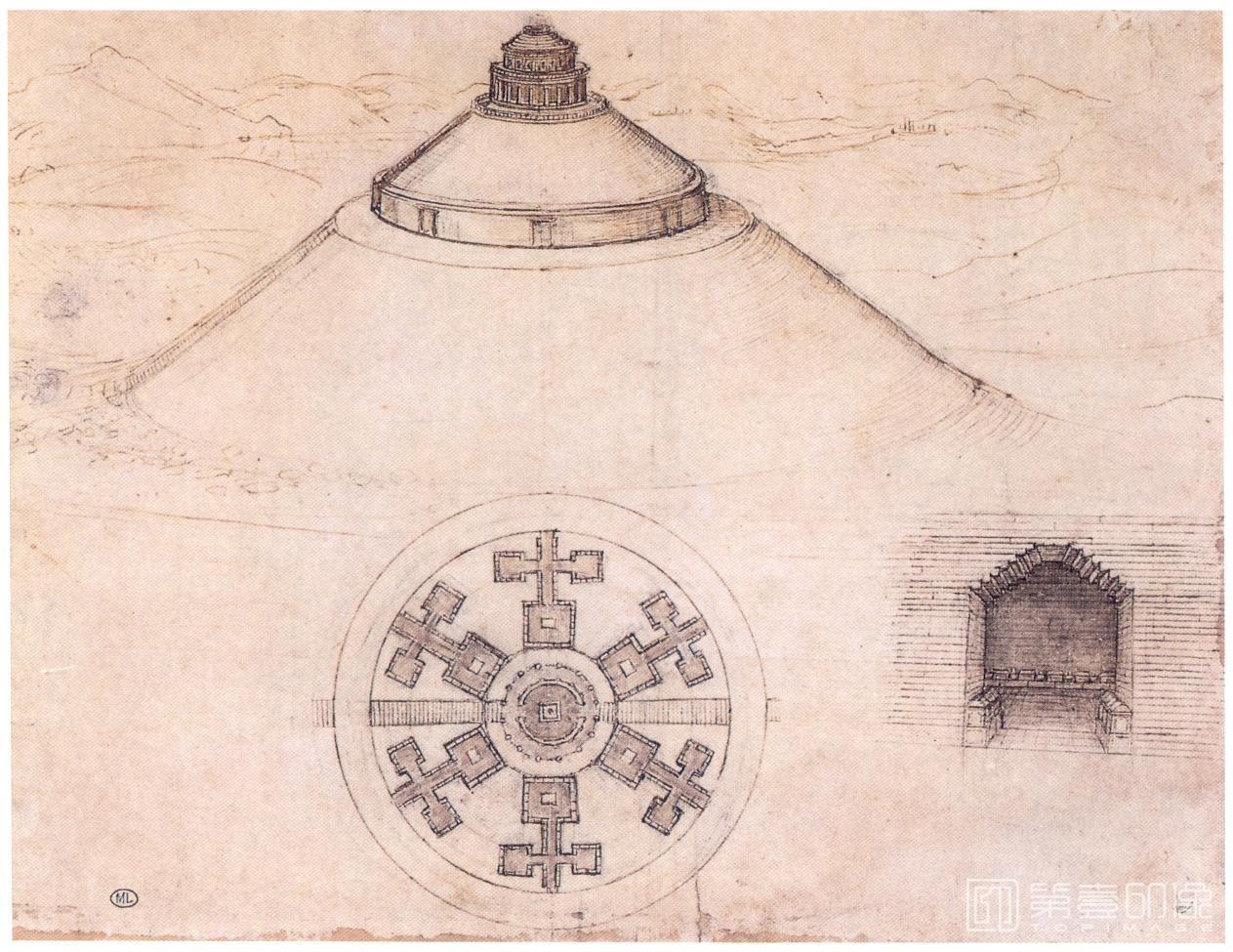 油画-[意大利]莱昂纳多·达·芬奇 (Leonardo da Vinci)作品集-0221