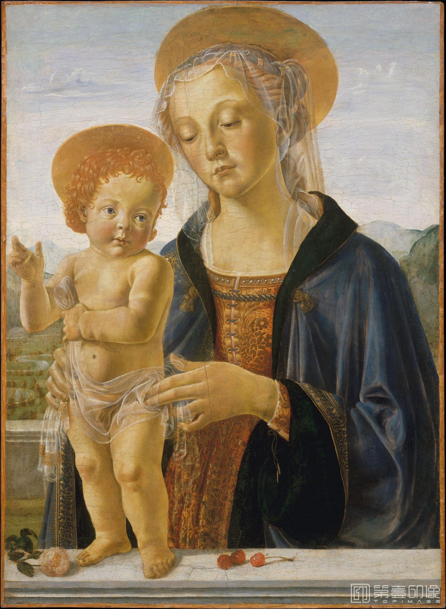 油画-[意大利]莱昂纳多·达·芬奇 (Leonardo da Vinci)作品集-0297