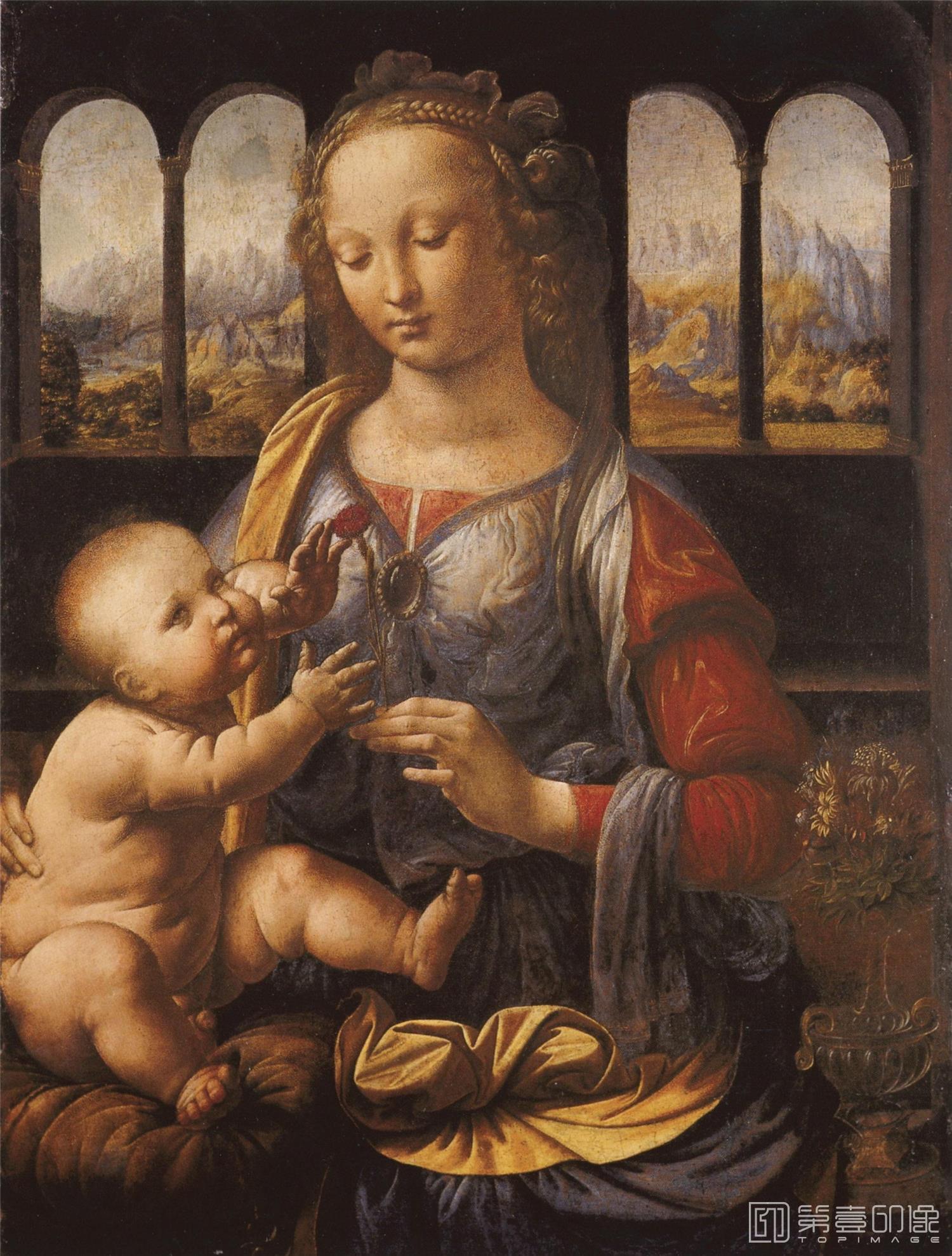 油画-[意大利]莱昂纳多·达·芬奇 (Leonardo da Vinci)作品集-0322