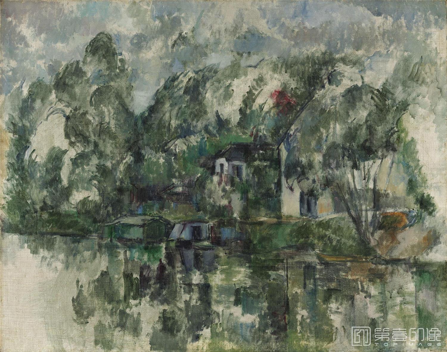油画-[法国]保罗·塞尚 (Paul Cézanne)作品集-0075
