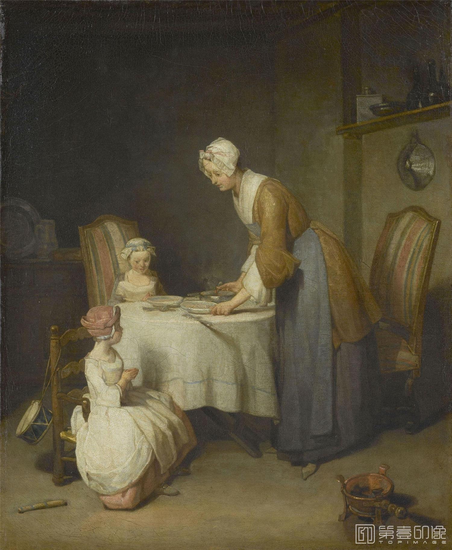 油画-[法国]夏尔丹 (Chardin)作品集-0218