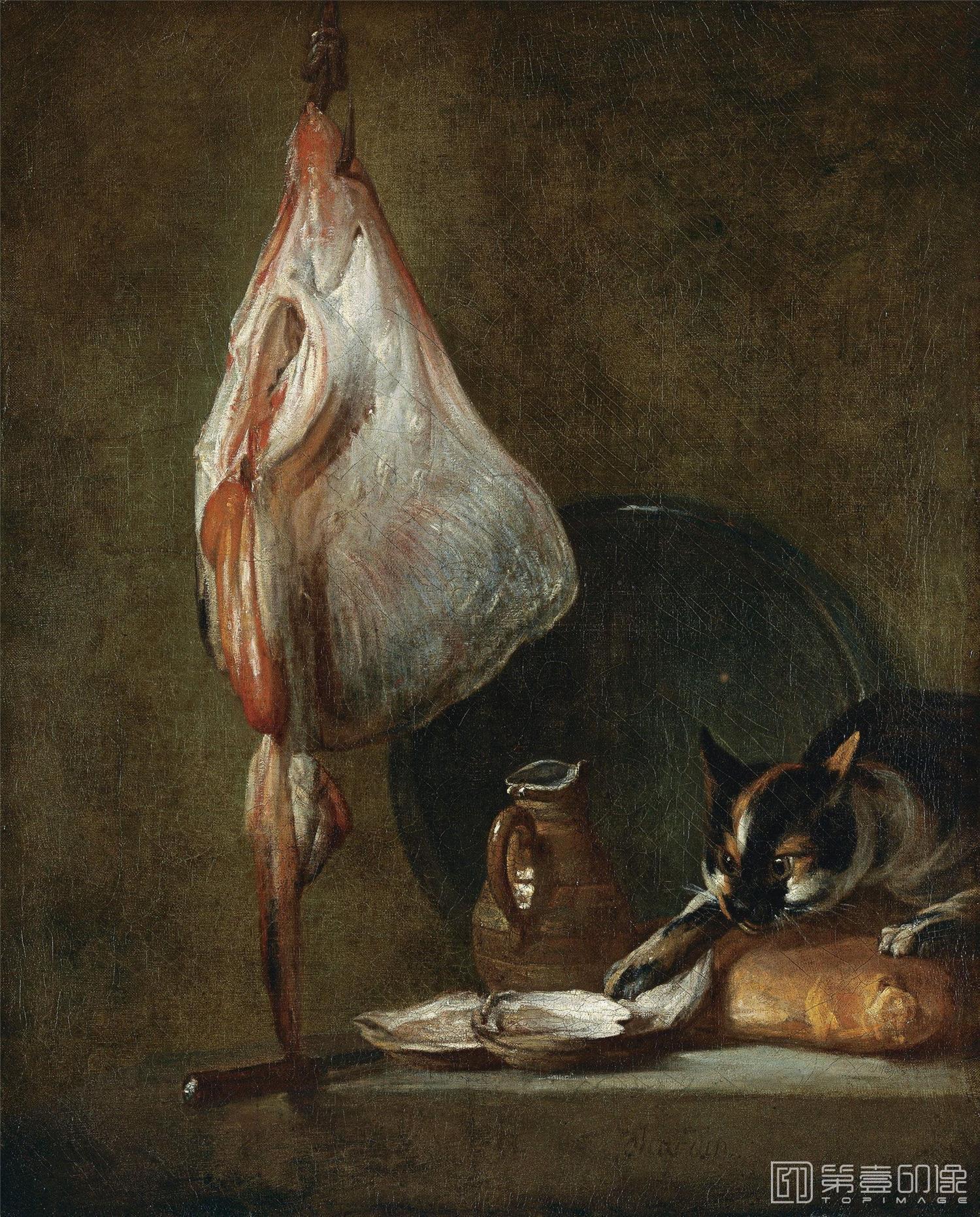 油画-[法国]夏尔丹 (Chardin)作品集-0245