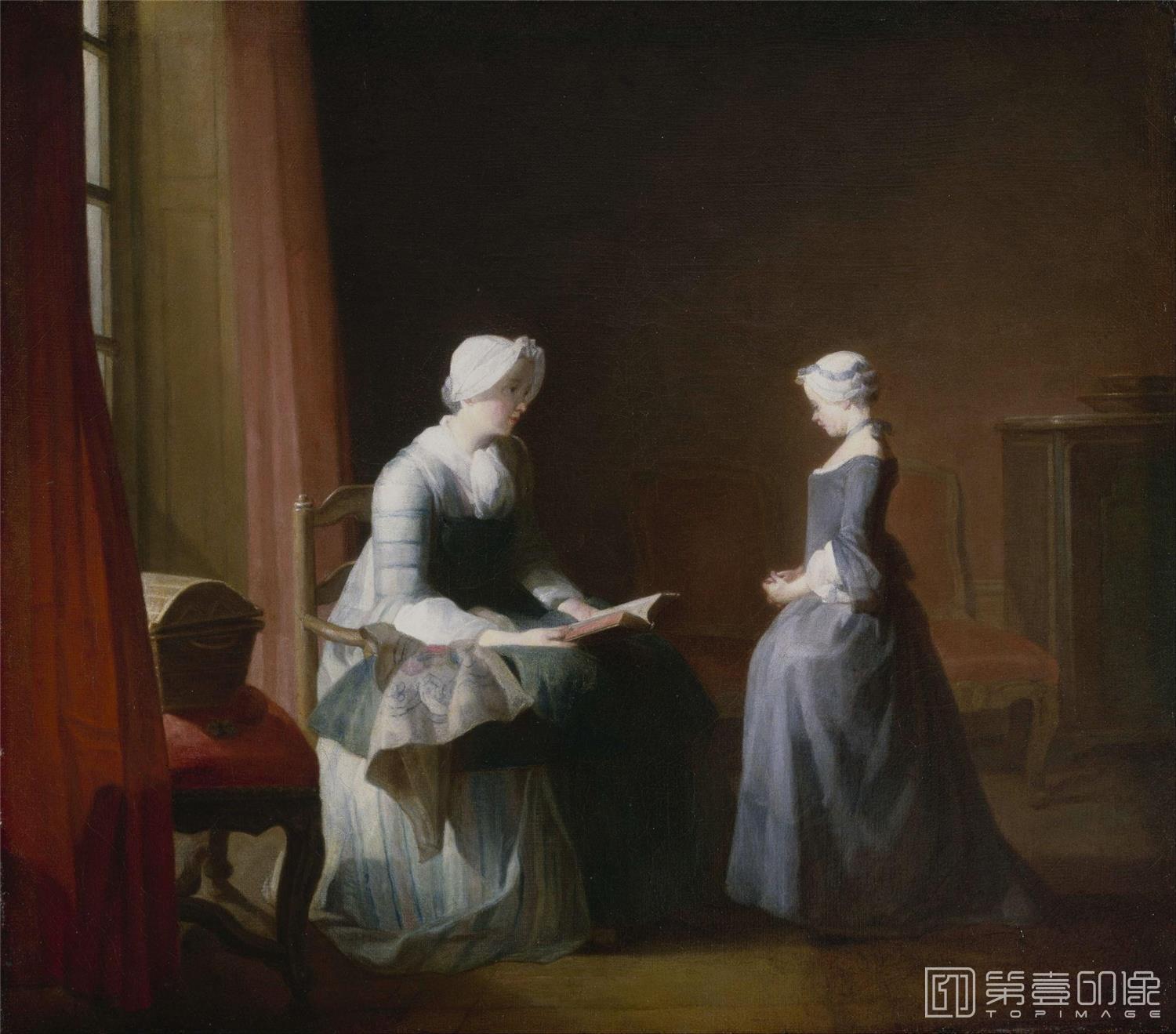 油画-[法国]夏尔丹 (Chardin)作品集-0250