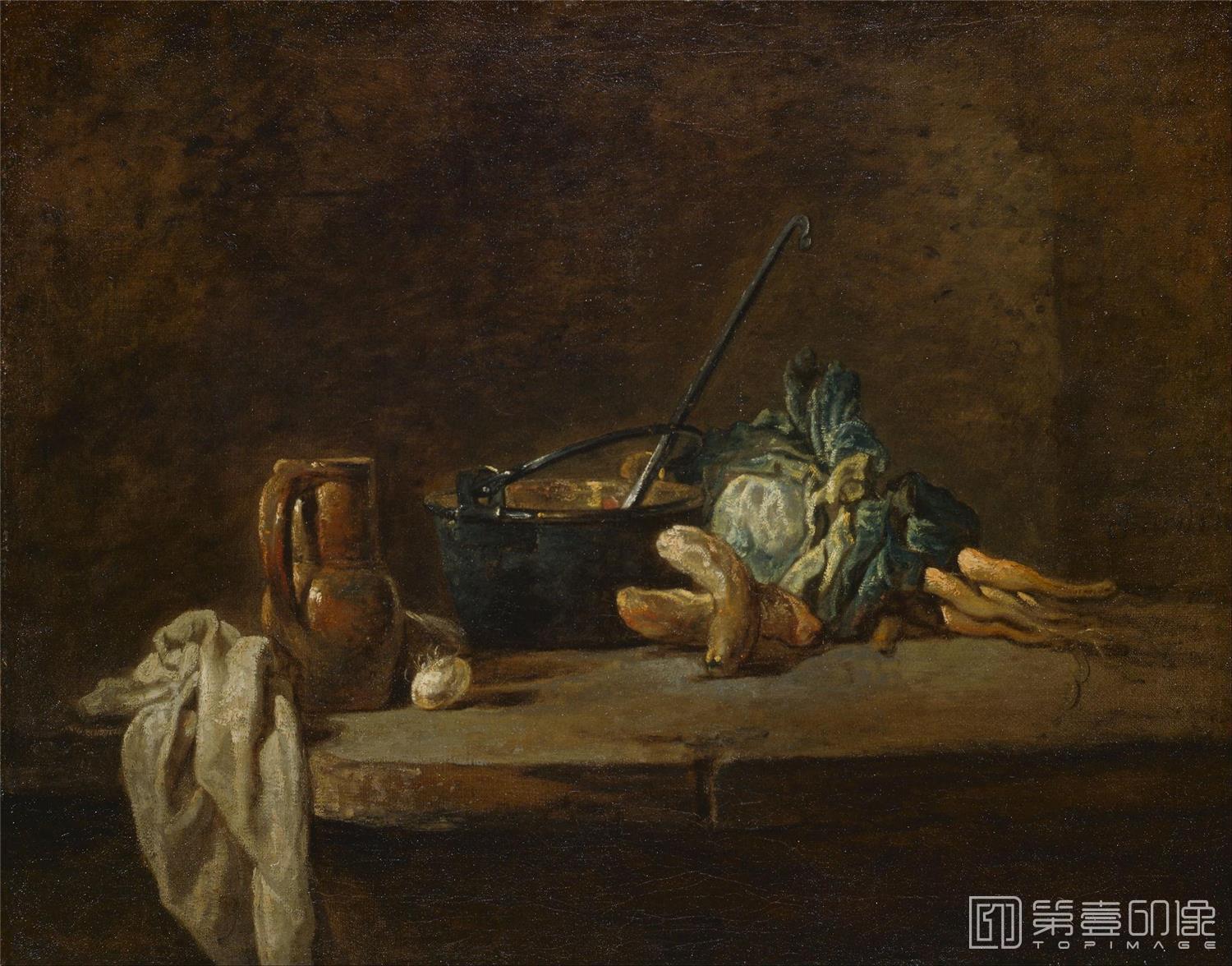 油画-[法国]夏尔丹 (Chardin)作品集-0255