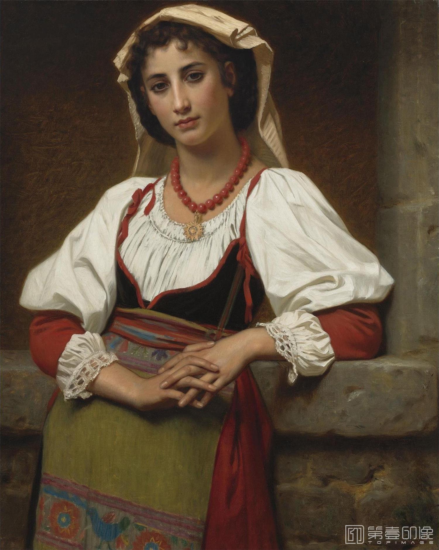 油画-[法国]威廉·阿道夫·布格罗 (William-Adolphe Bouguereau)作品集-0150
