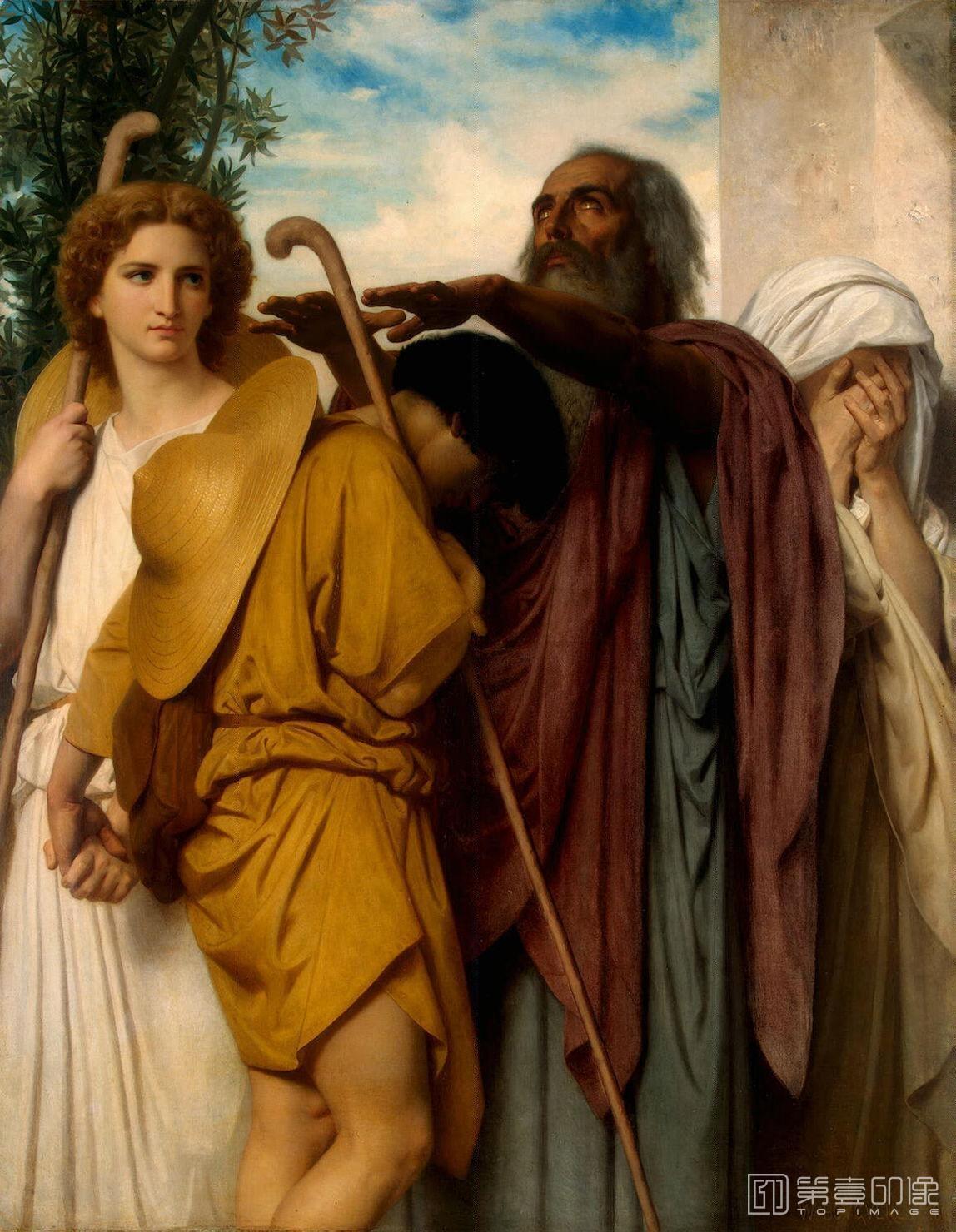 油画-[法国]威廉·阿道夫·布格罗 (William-Adolphe Bouguereau)作品集-0200