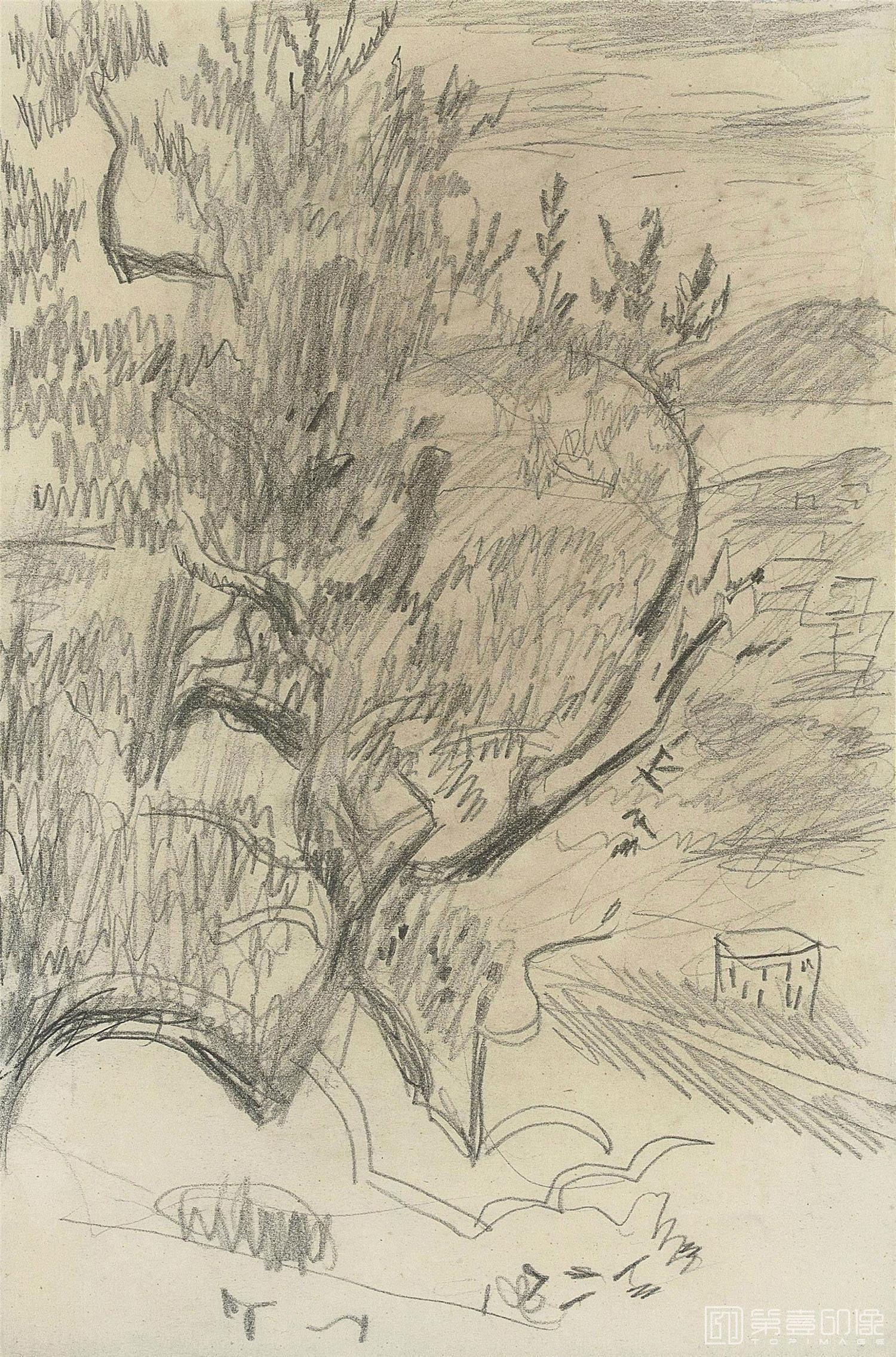 素描-[法国]爱德华·维亚尔 (Edouard Vuillard)作品集-0027