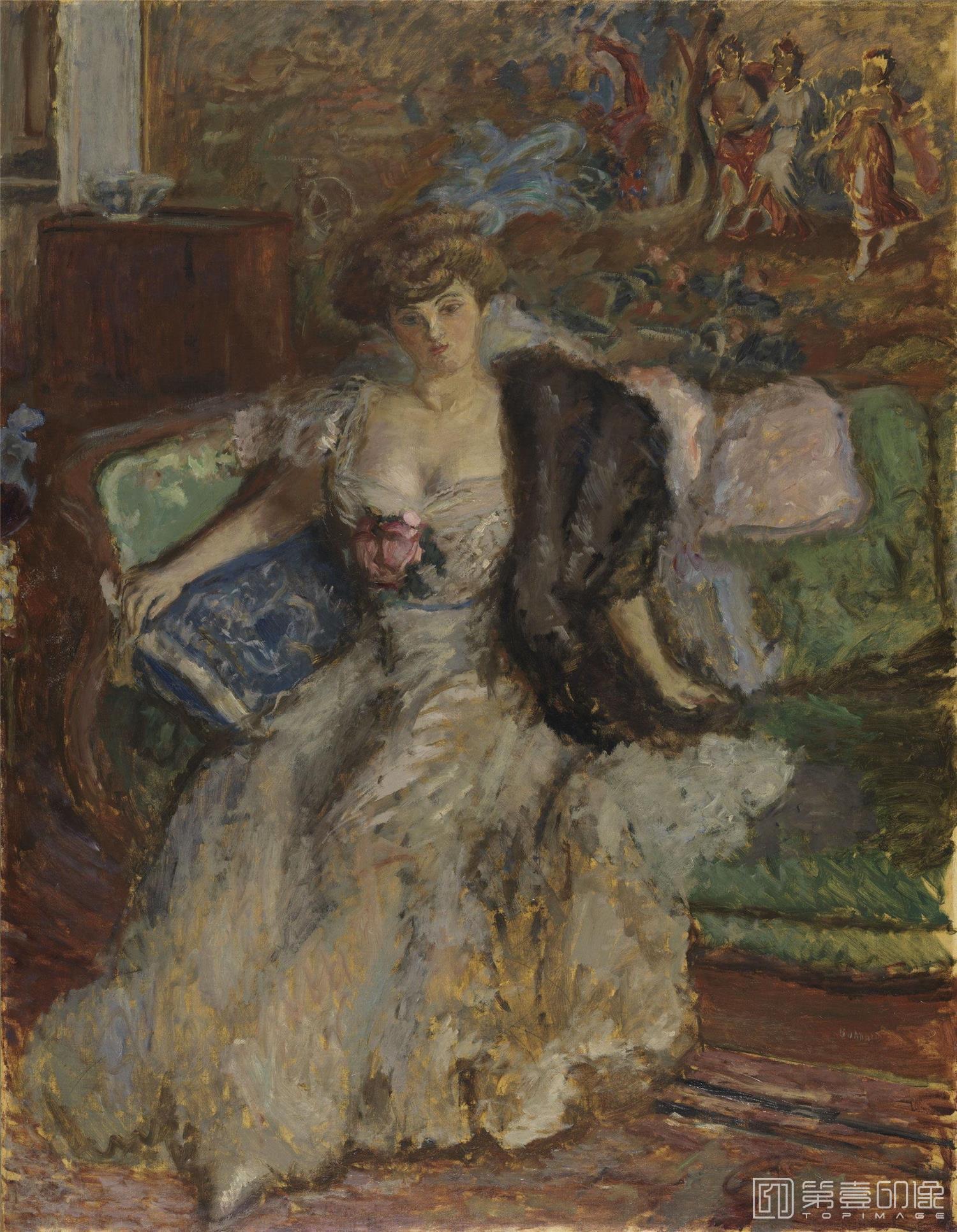 油画-[法国]爱德华·维亚尔 (Edouard Vuillard)作品集-0034