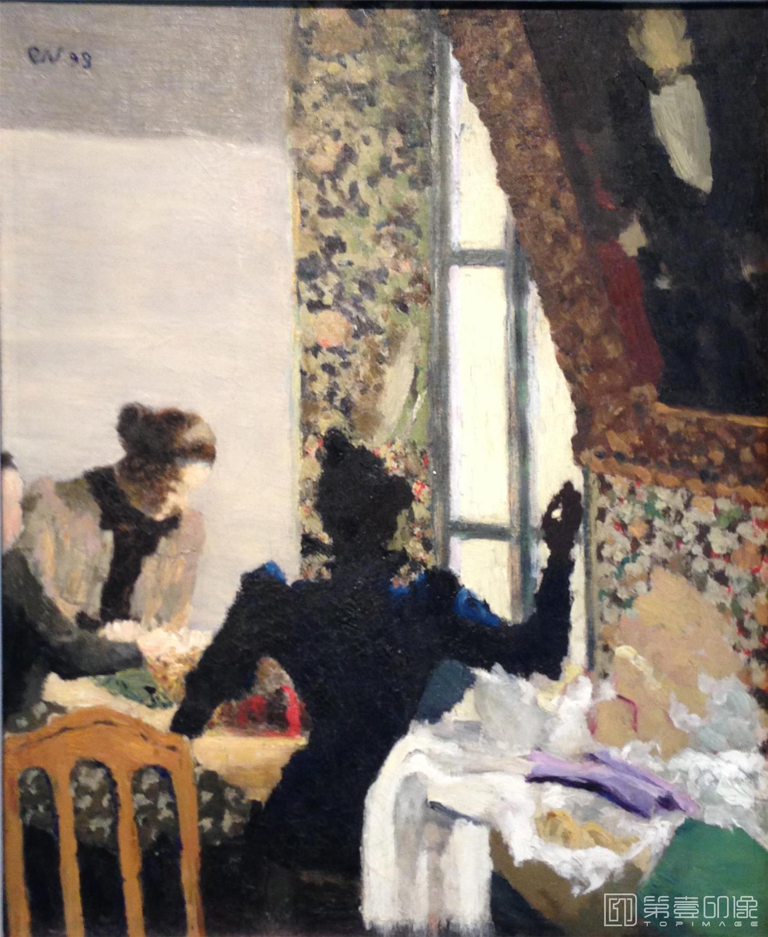 油画-[法国]爱德华·维亚尔 (Edouard Vuillard)作品集-0076