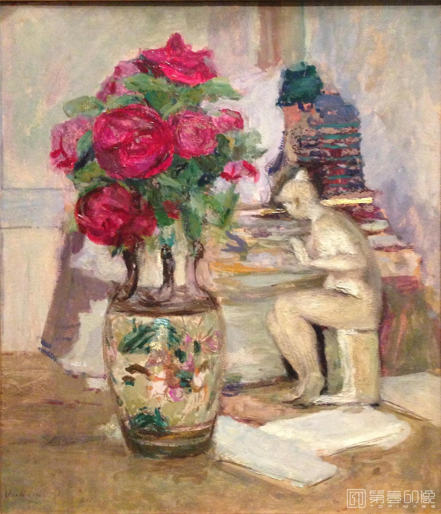 油画-[法国]爱德华·维亚尔 (Edouard Vuillard)作品集-0079