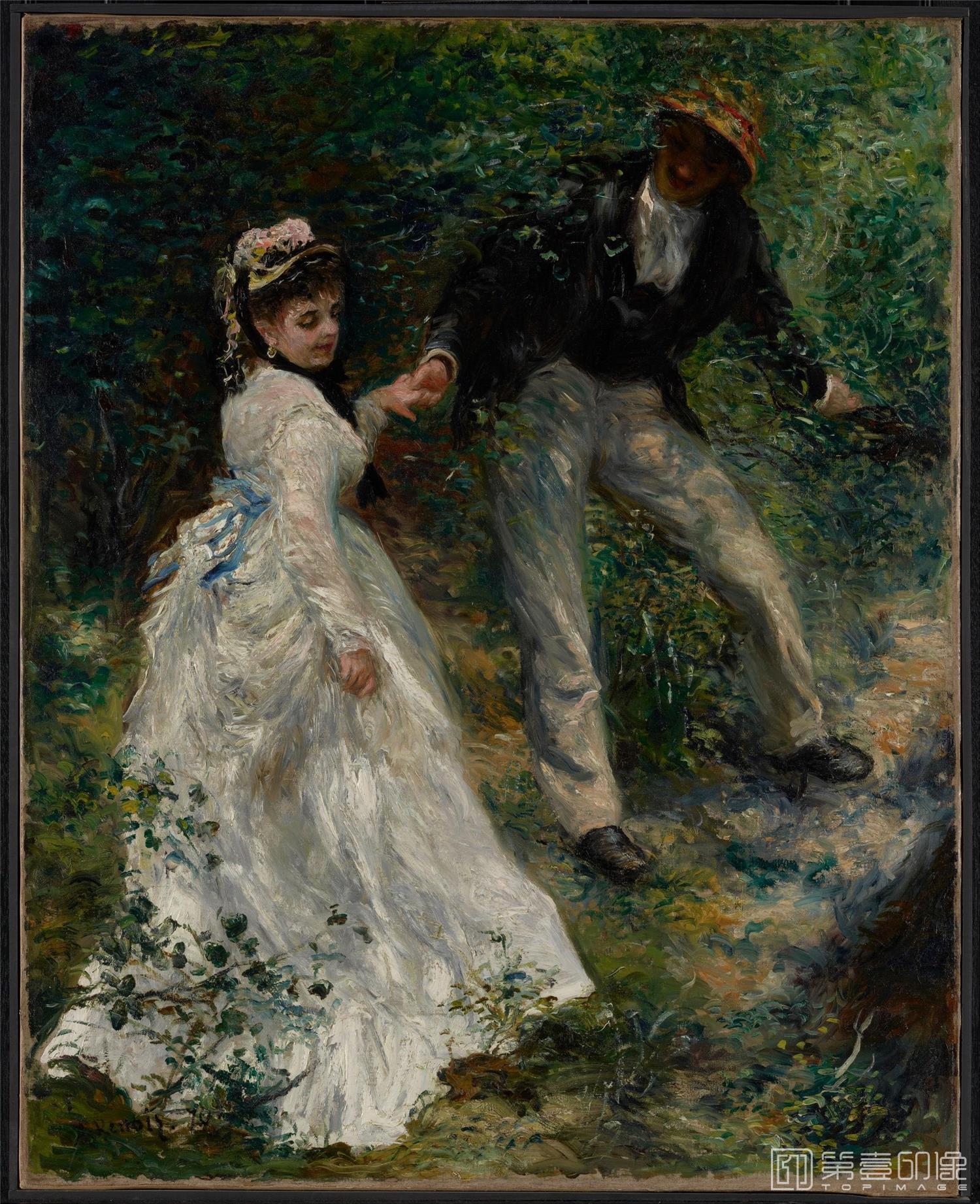 油画-[法国]皮埃尔·奥古斯特·雷诺阿 (Pierre-Auguste Renoir)作品集-0057