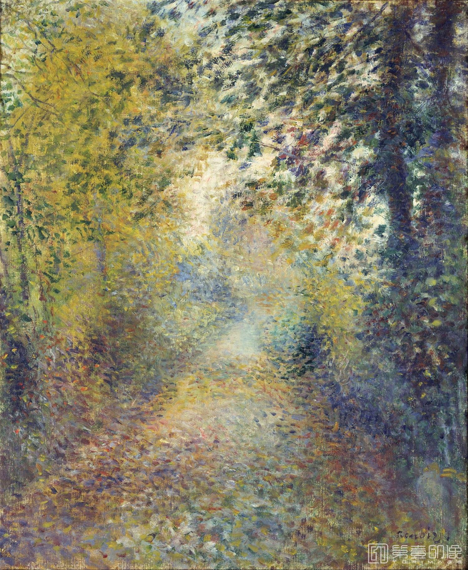 油画-[法国]皮埃尔·奥古斯特·雷诺阿 (Pierre-Auguste Renoir)作品集-0073