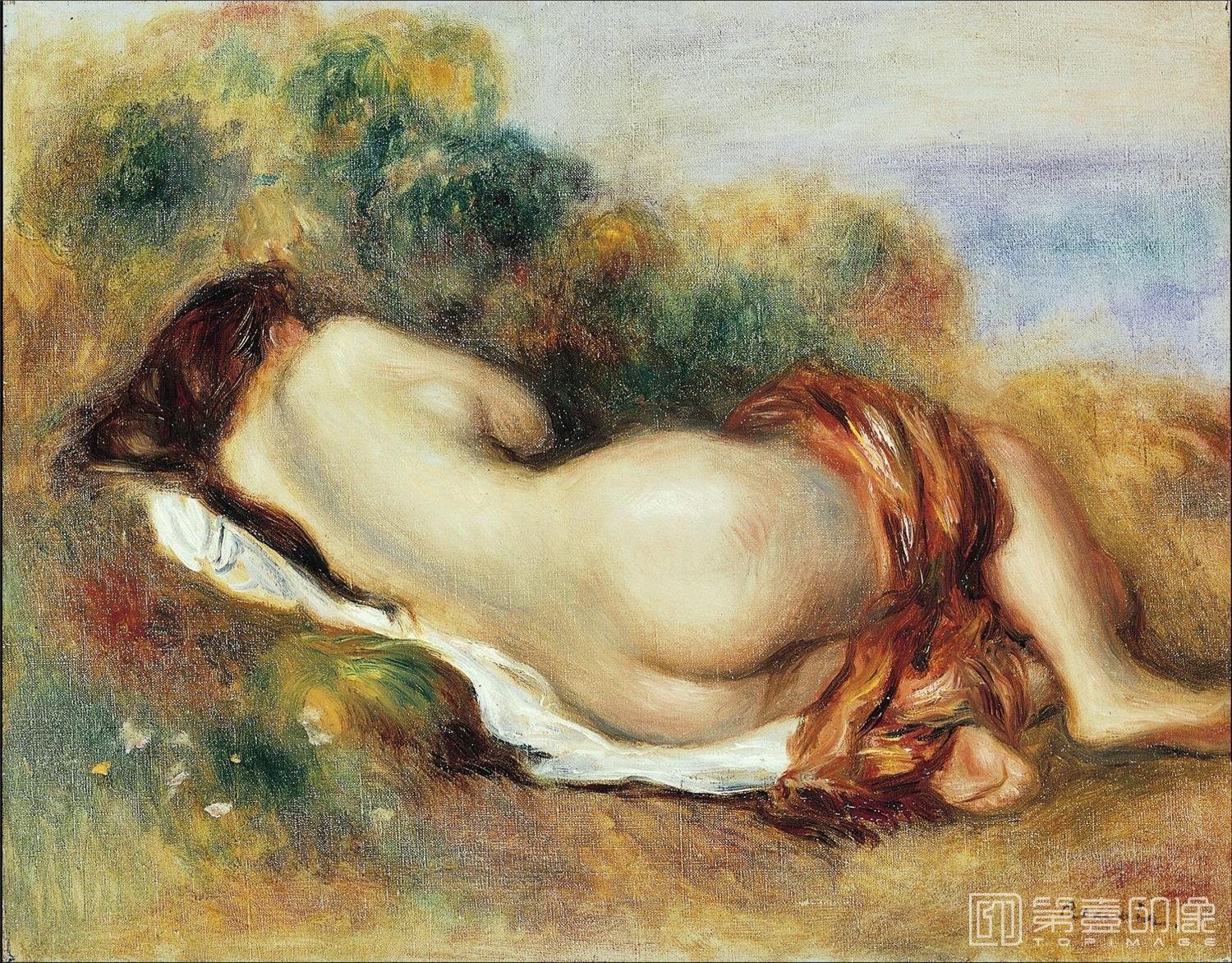 油画-[法国]皮埃尔·奥古斯特·雷诺阿 (Pierre-Auguste Renoir)作品集-0087