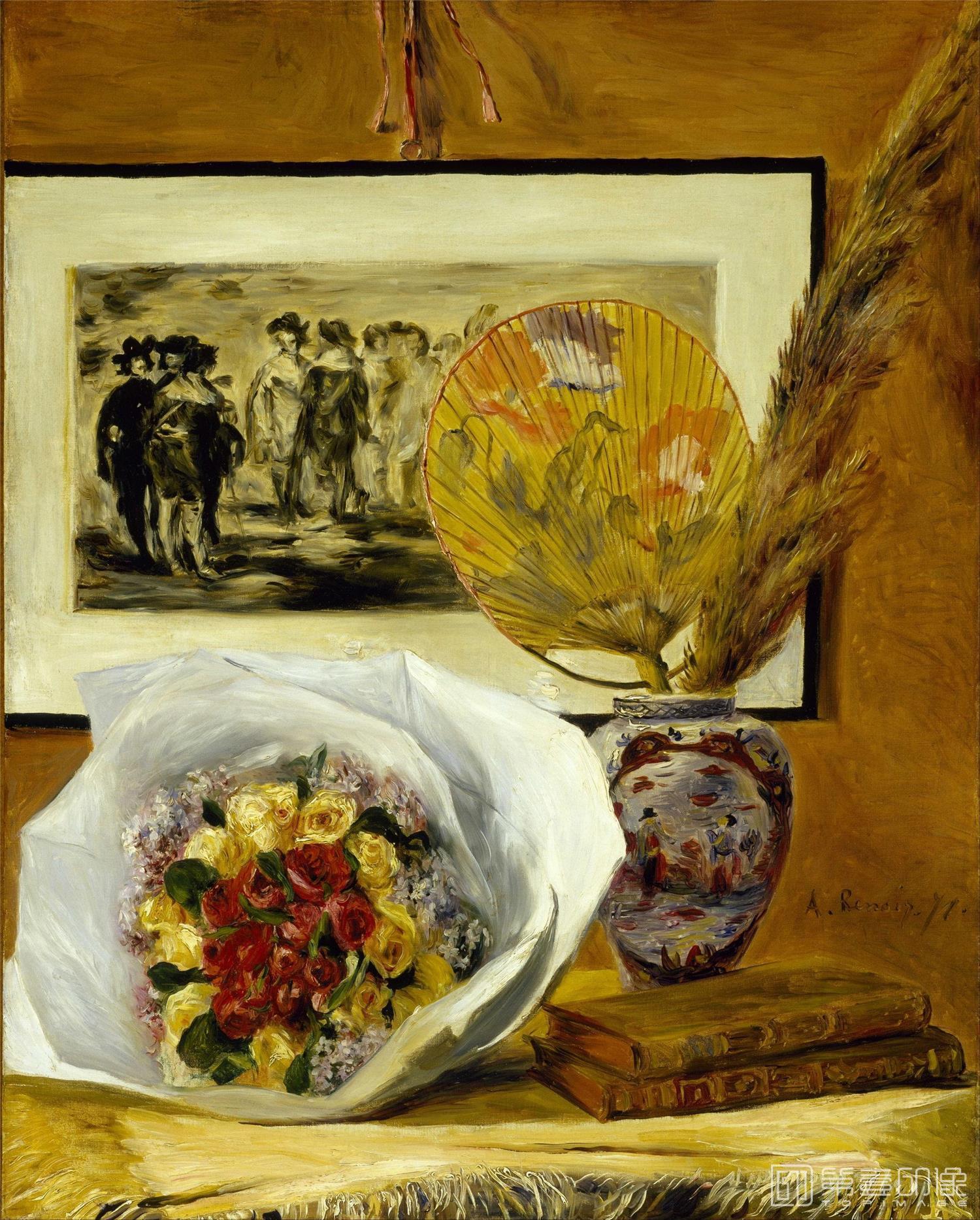 油画-[法国]皮埃尔·奥古斯特·雷诺阿 (Pierre-Auguste Renoir)作品集-0094