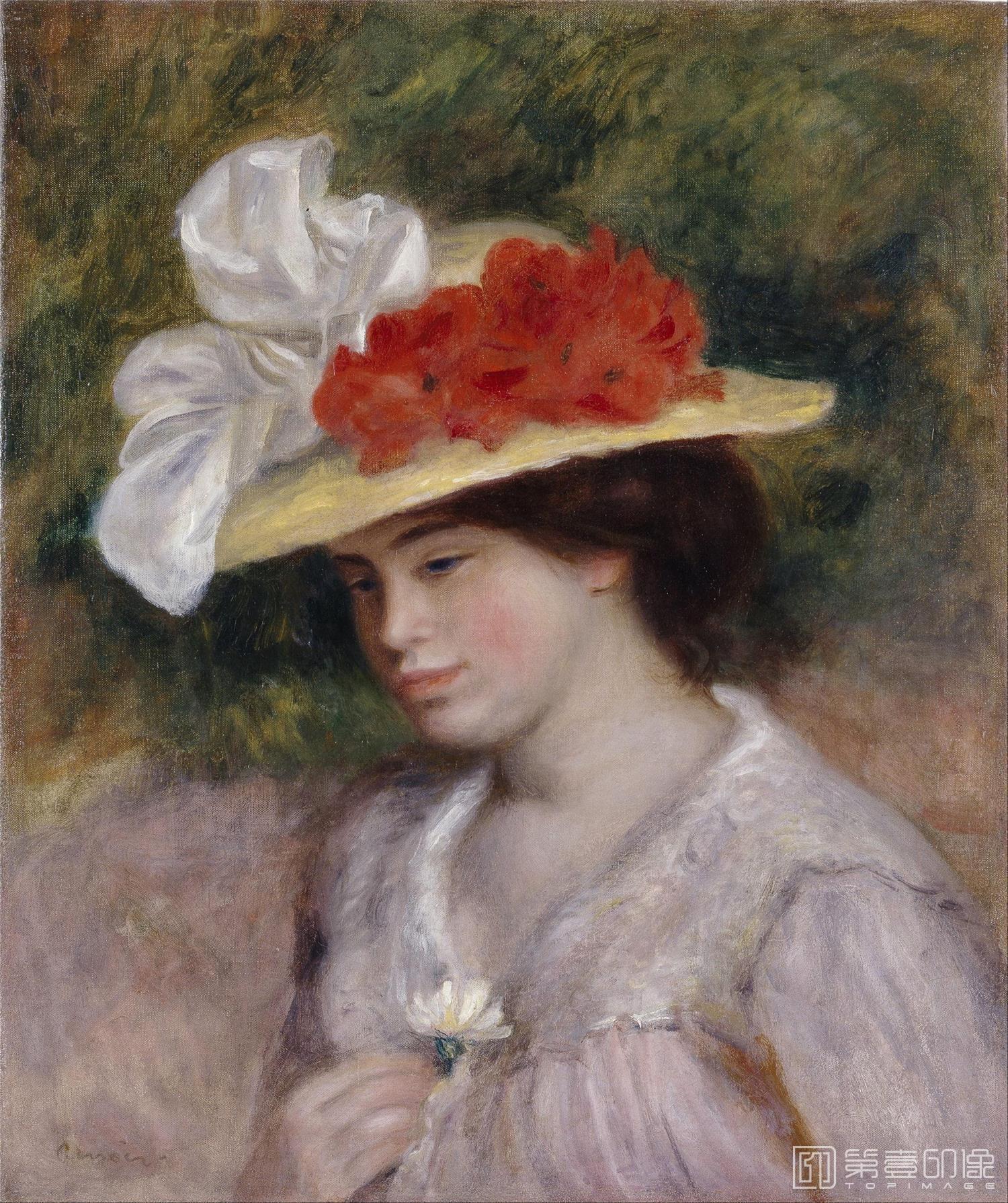 油画-[法国]皮埃尔·奥古斯特·雷诺阿 (Pierre-Auguste Renoir)作品集-0107