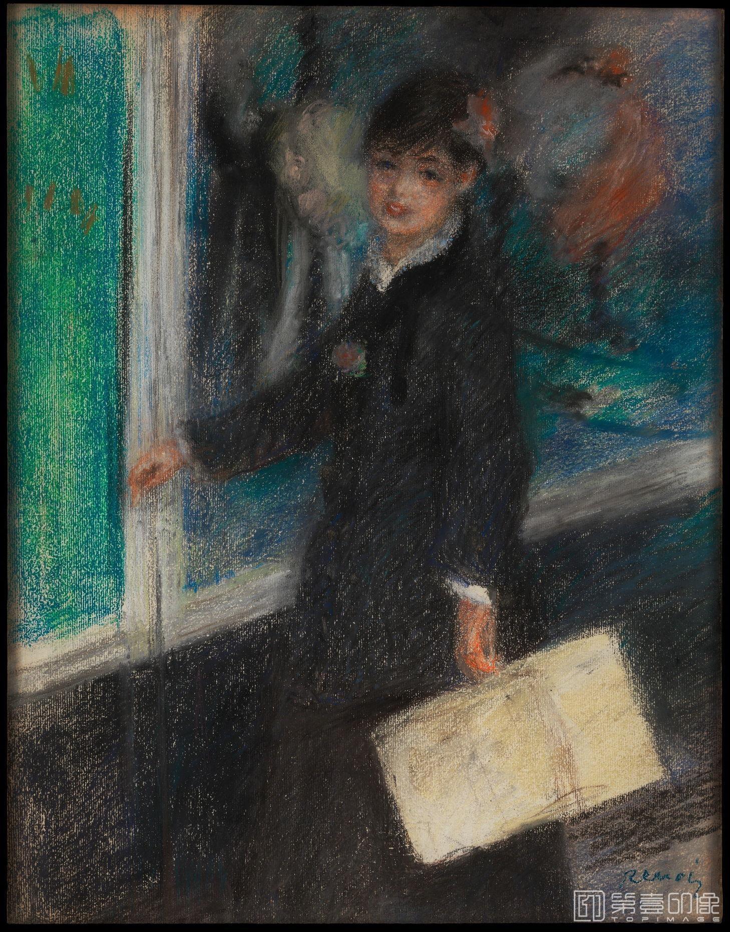 油画-[法国]皮埃尔·奥古斯特·雷诺阿 (Pierre-Auguste Renoir)作品集-0124