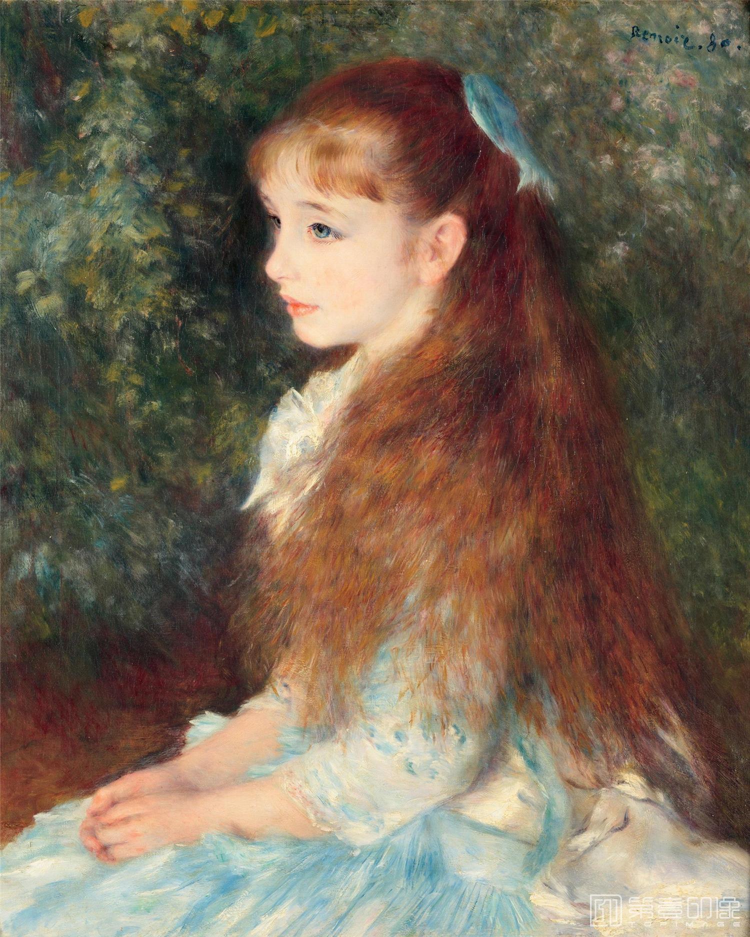 油画-[法国]皮埃尔·奥古斯特·雷诺阿 (Pierre-Auguste Renoir)作品集-0134