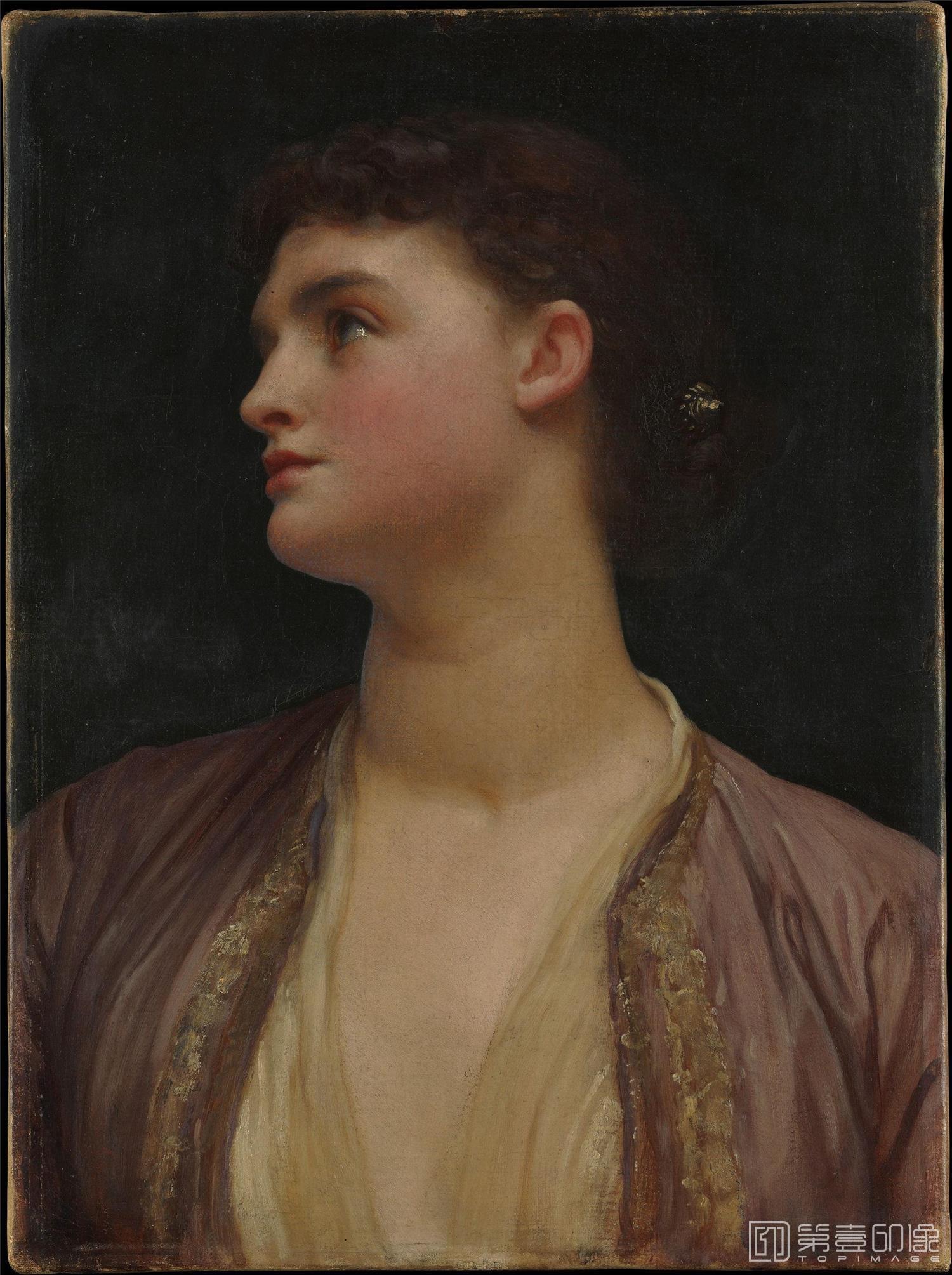 油画-[英国]劳伦斯·阿尔玛-塔德玛 (Lawrence Alma-Tadema)作品集-0019