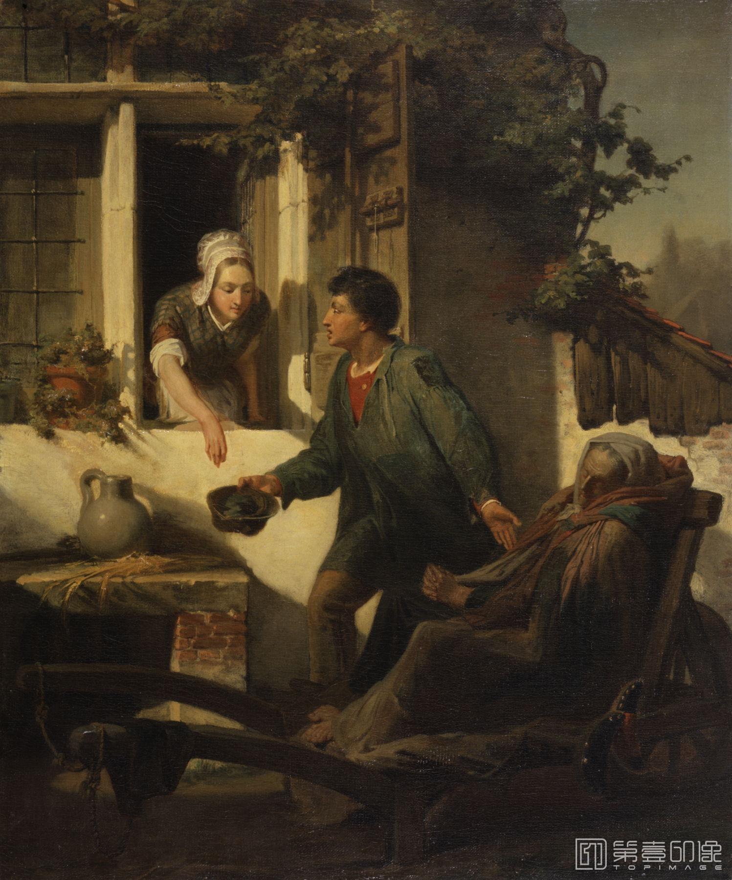 油画-[英国]劳伦斯·阿尔玛-塔德玛 (Lawrence Alma-Tadema)作品集-0061
