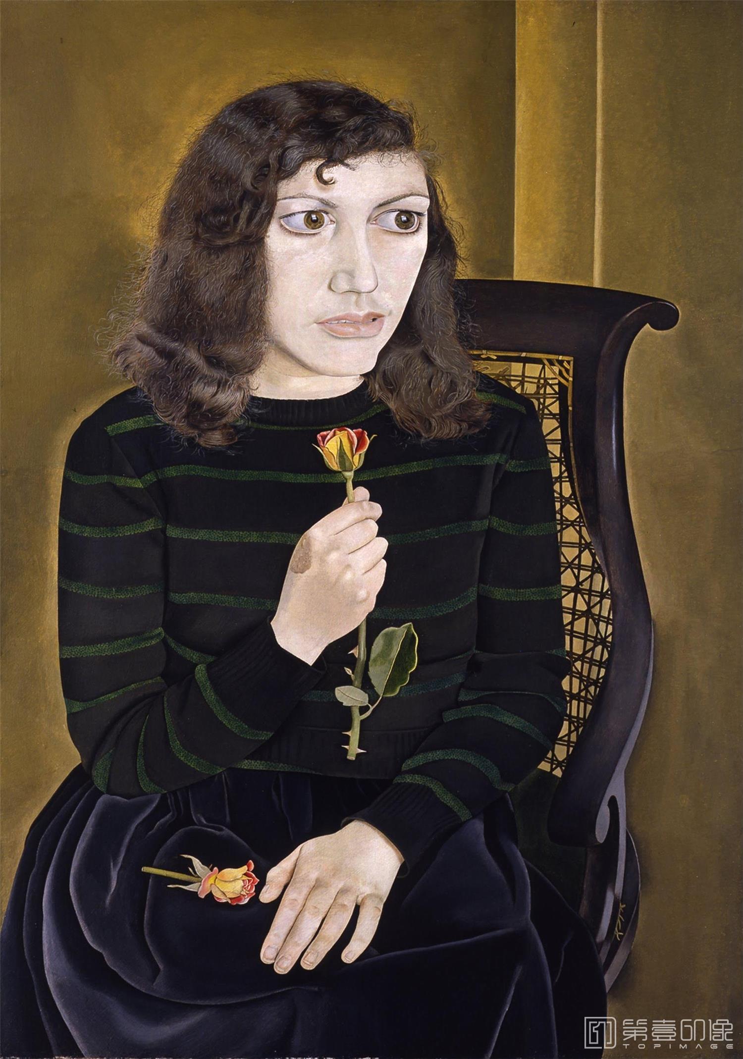 油画-[英国]卢西安·弗洛伊德 (Lucian Freud)作品集-0007