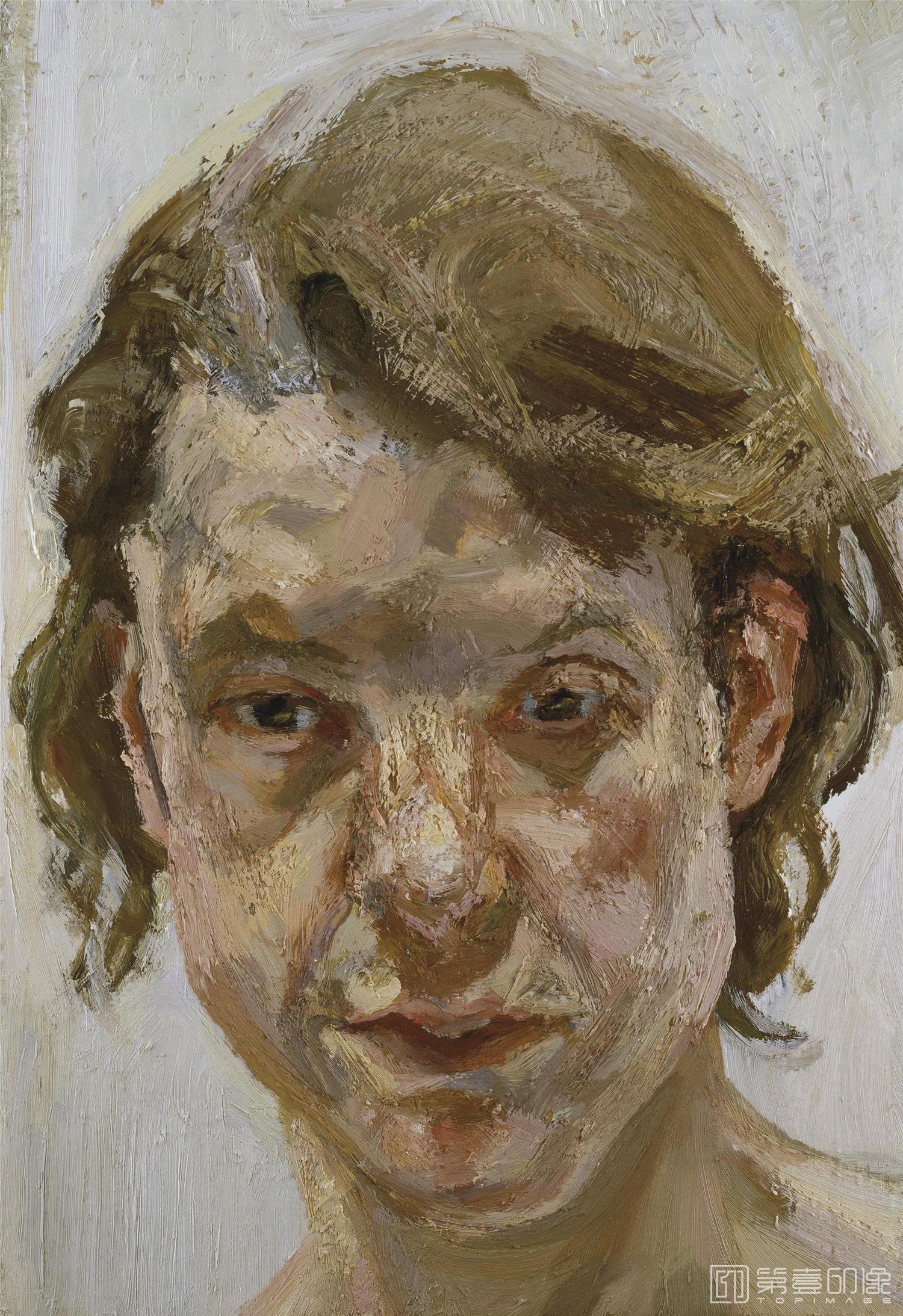 油画-[英国]卢西安·弗洛伊德 (Lucian Freud)作品集-0010