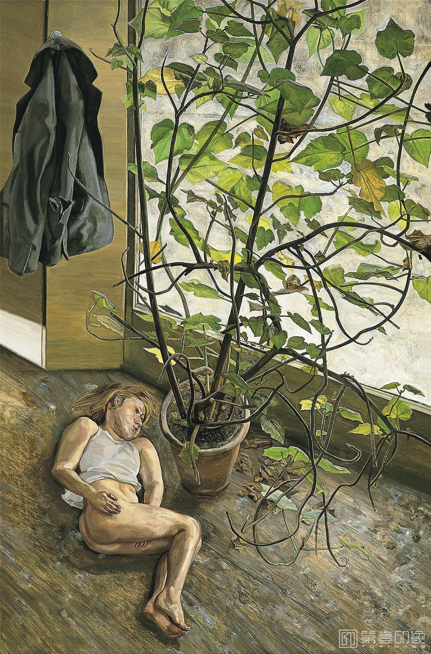 油画-[英国]卢西安·弗洛伊德 (Lucian Freud)作品集-0016