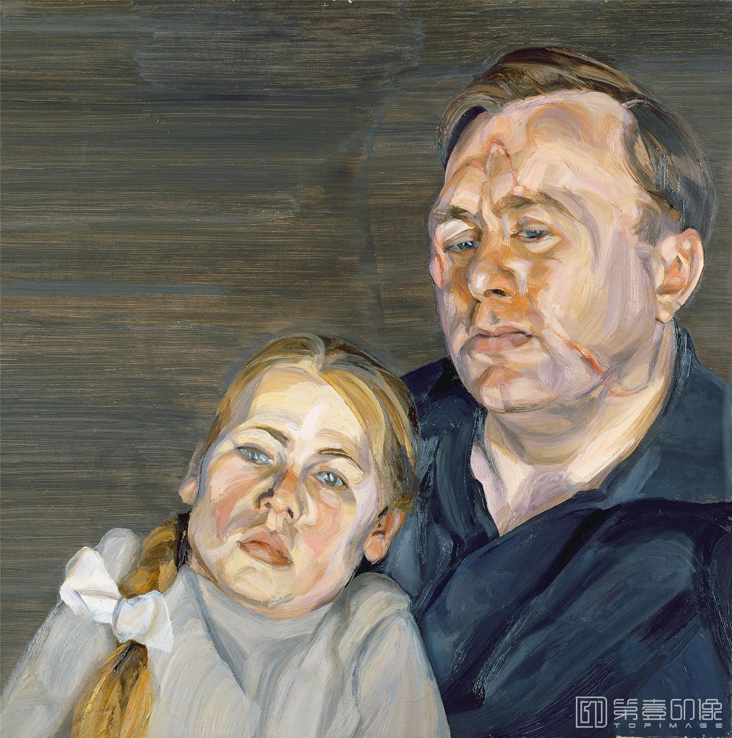 油画-[英国]卢西安·弗洛伊德 (Lucian Freud)作品集-0020