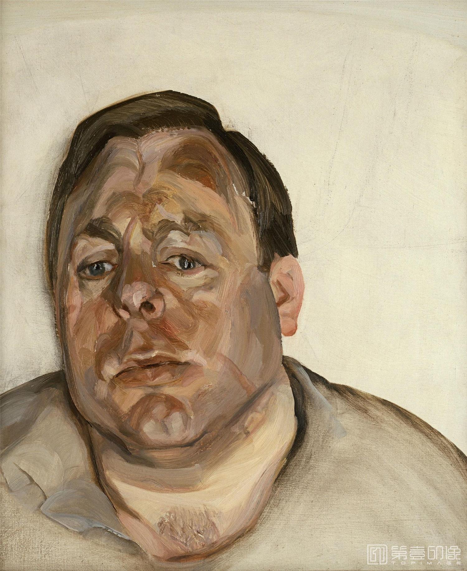 油画-[英国]卢西安·弗洛伊德 (Lucian Freud)作品集-0022