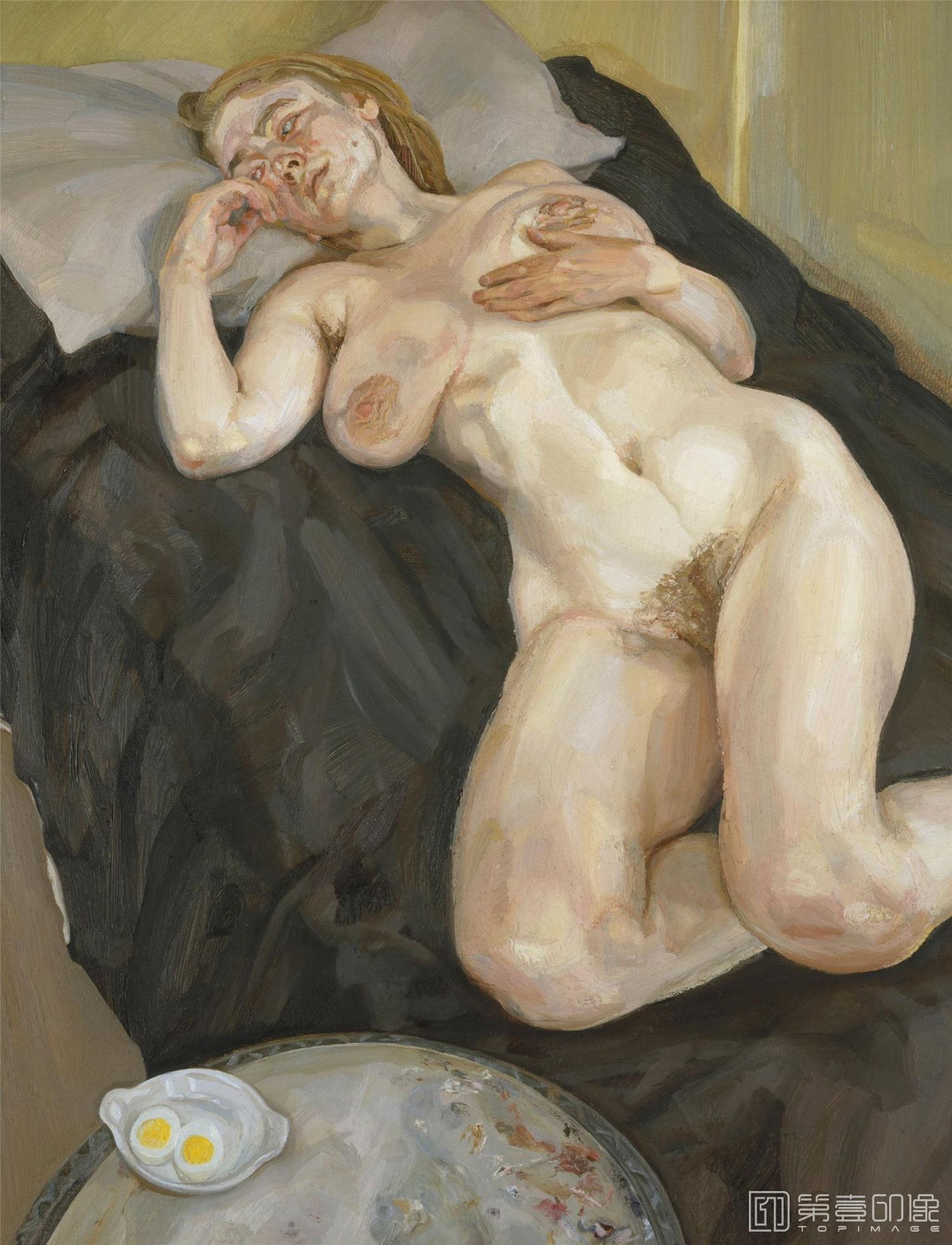 油画-[英国]卢西安·弗洛伊德 (Lucian Freud)作品集-0024