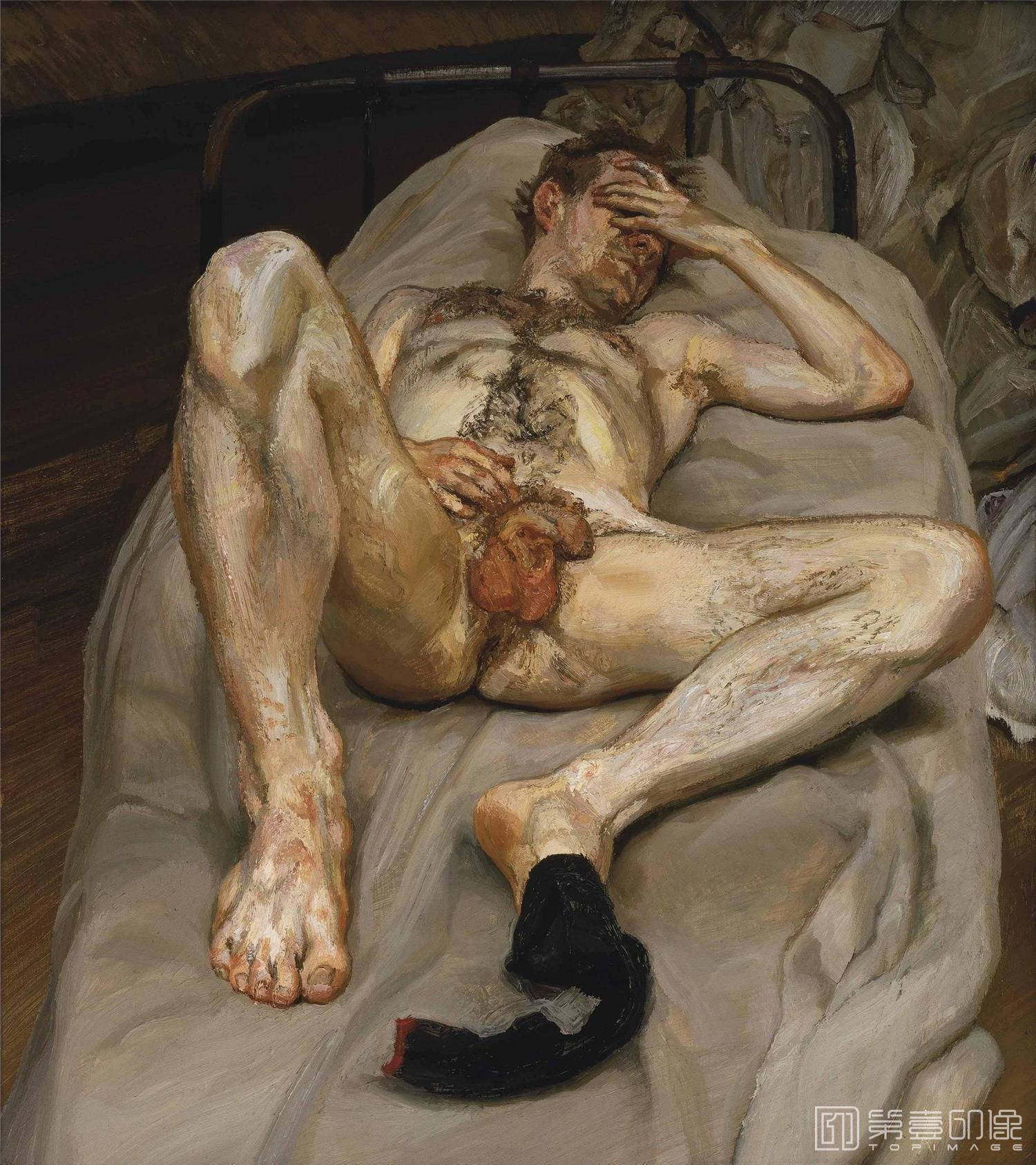 油画-[英国]卢西安·弗洛伊德 (Lucian Freud)作品集-0025