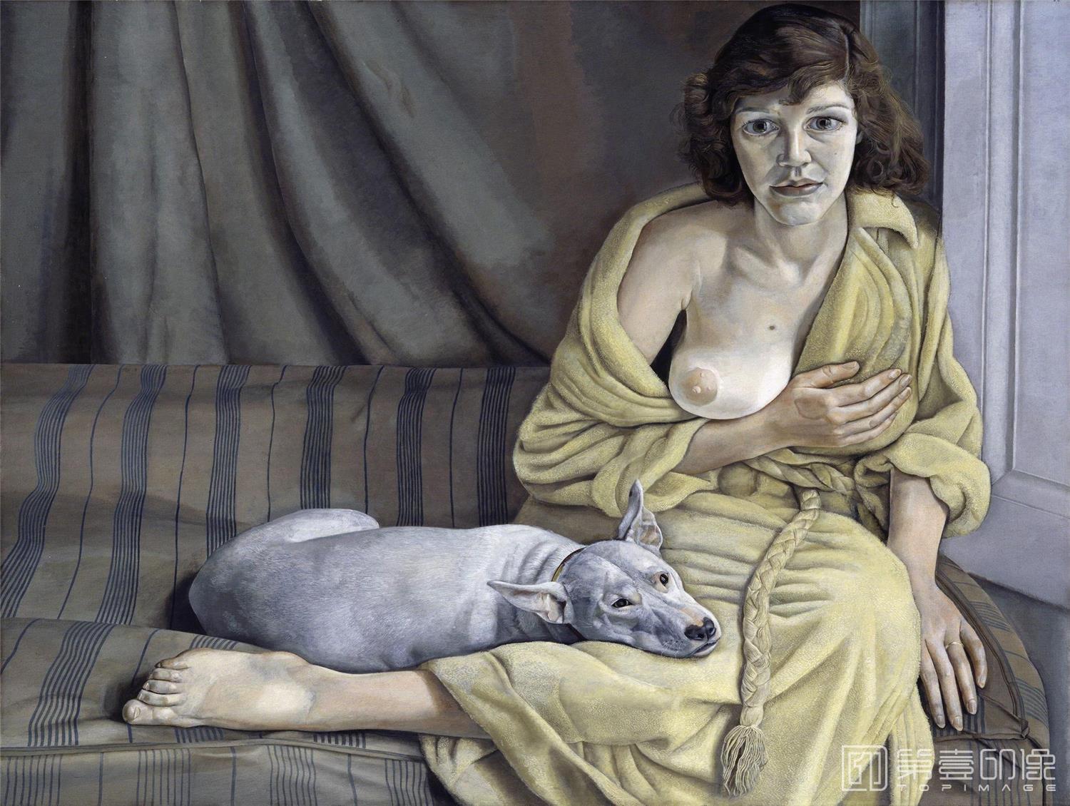 油画-[英国]卢西安·弗洛伊德 (Lucian Freud)作品集-0033