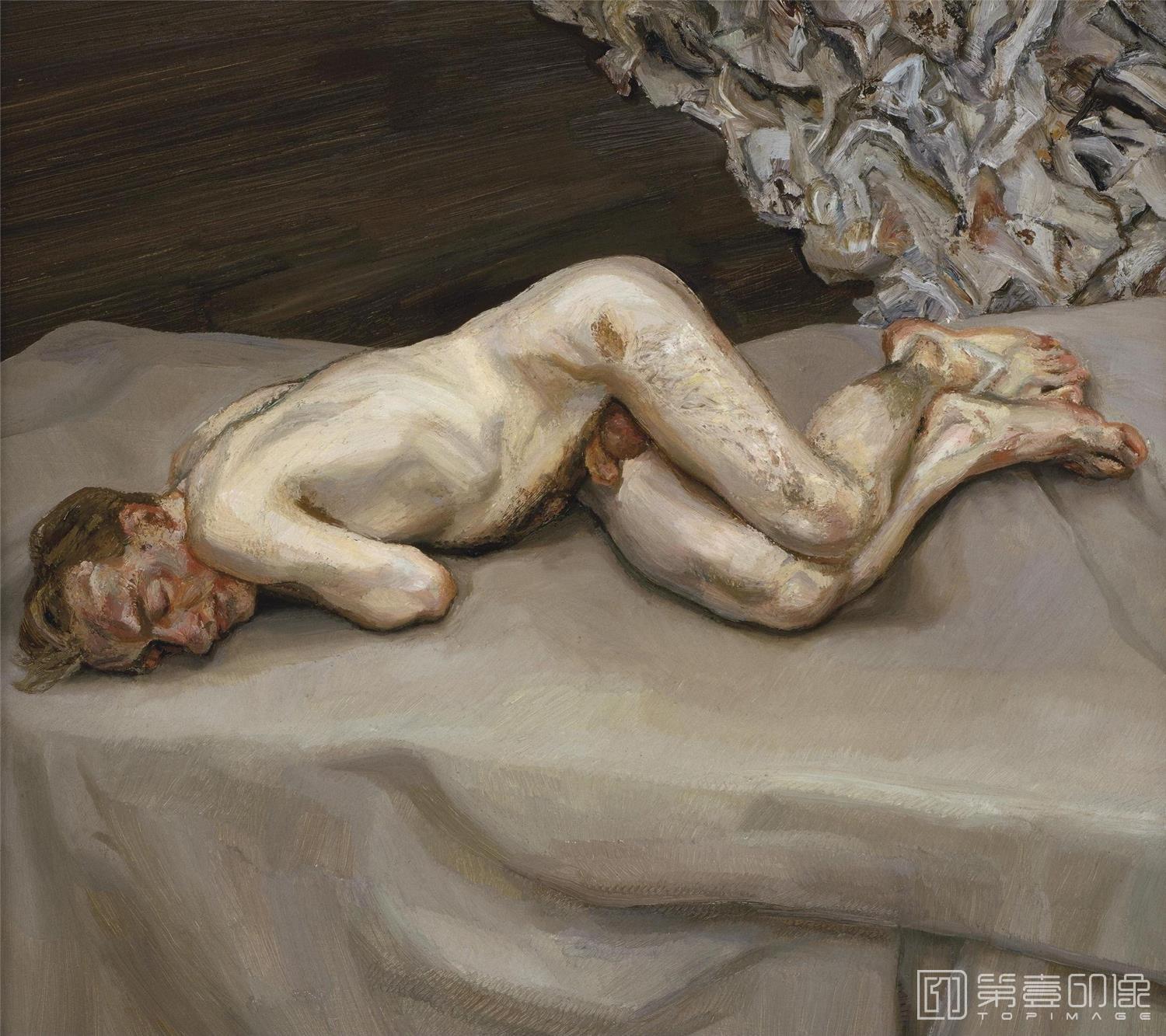 油画-[英国]卢西安·弗洛伊德 (Lucian Freud)作品集-0037
