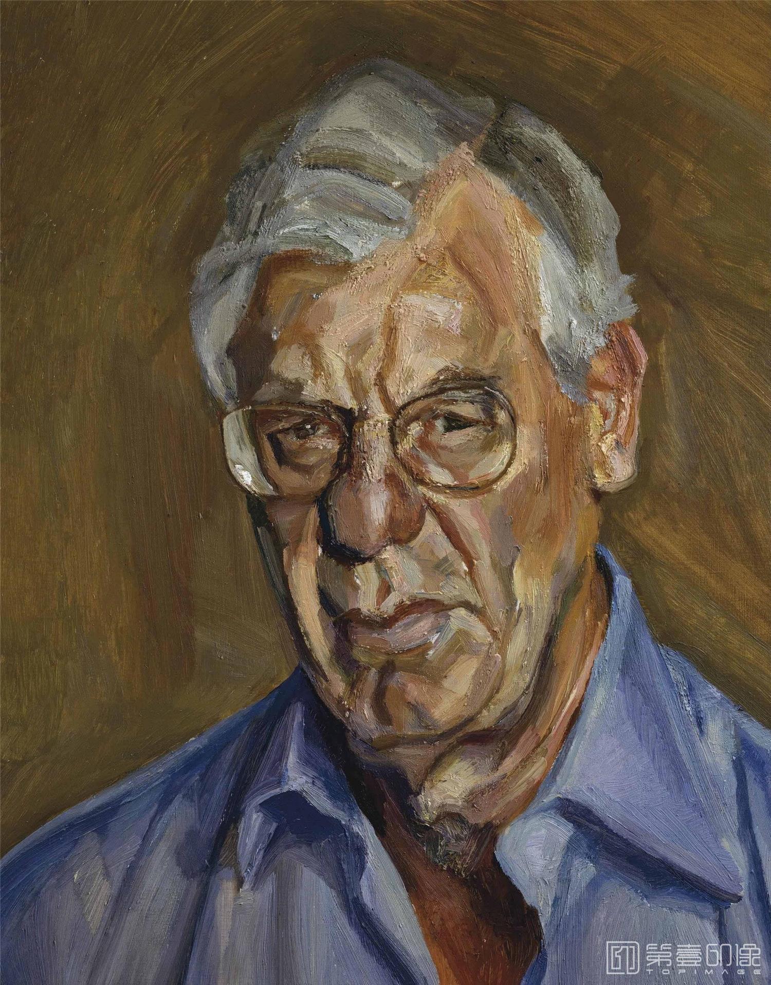 油画-[英国]卢西安·弗洛伊德 (Lucian Freud)作品集-0041