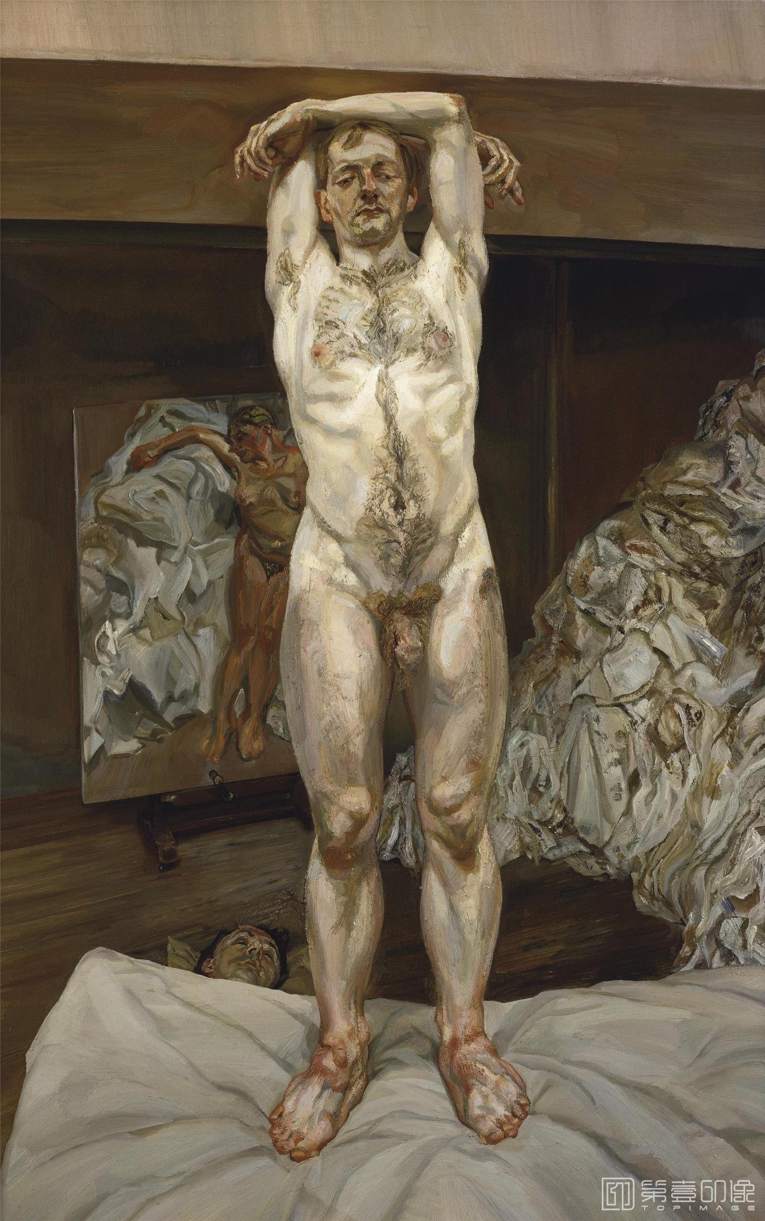 油画-[英国]卢西安·弗洛伊德 (Lucian Freud)作品集-0043