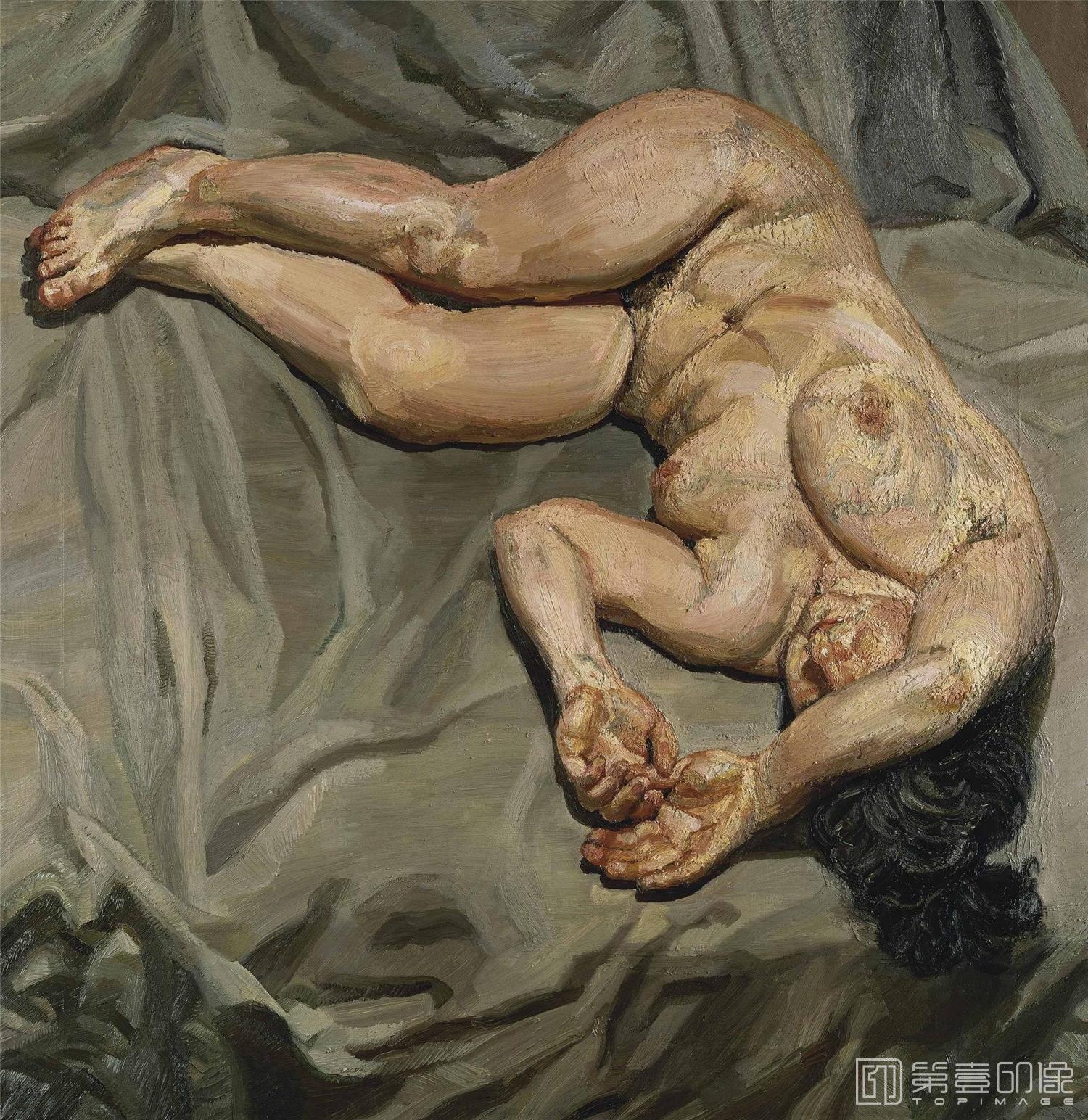 油画-[英国]卢西安·弗洛伊德 (Lucian Freud)作品集-0044