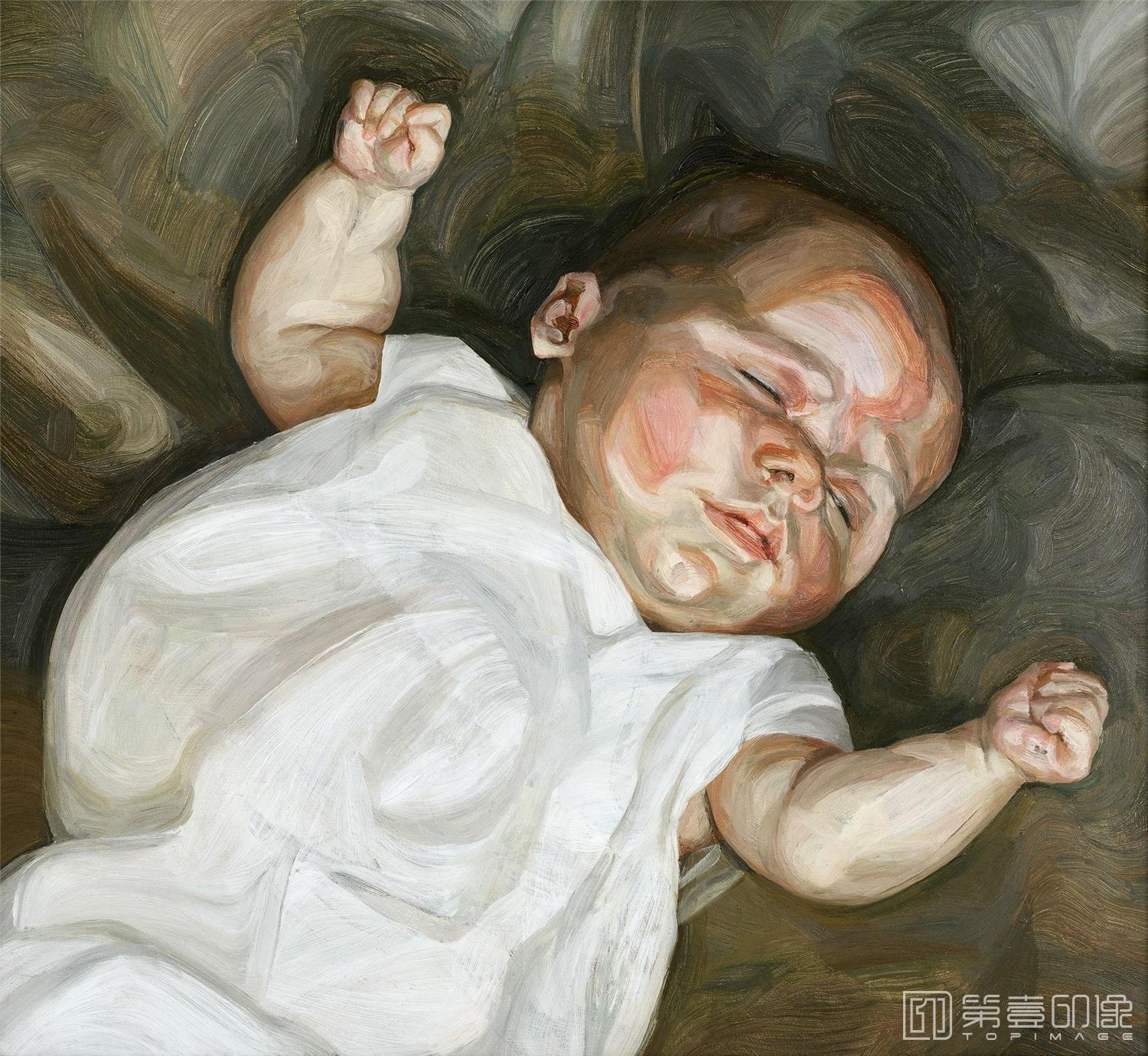 油画-[英国]卢西安·弗洛伊德 (Lucian Freud)作品集-0045